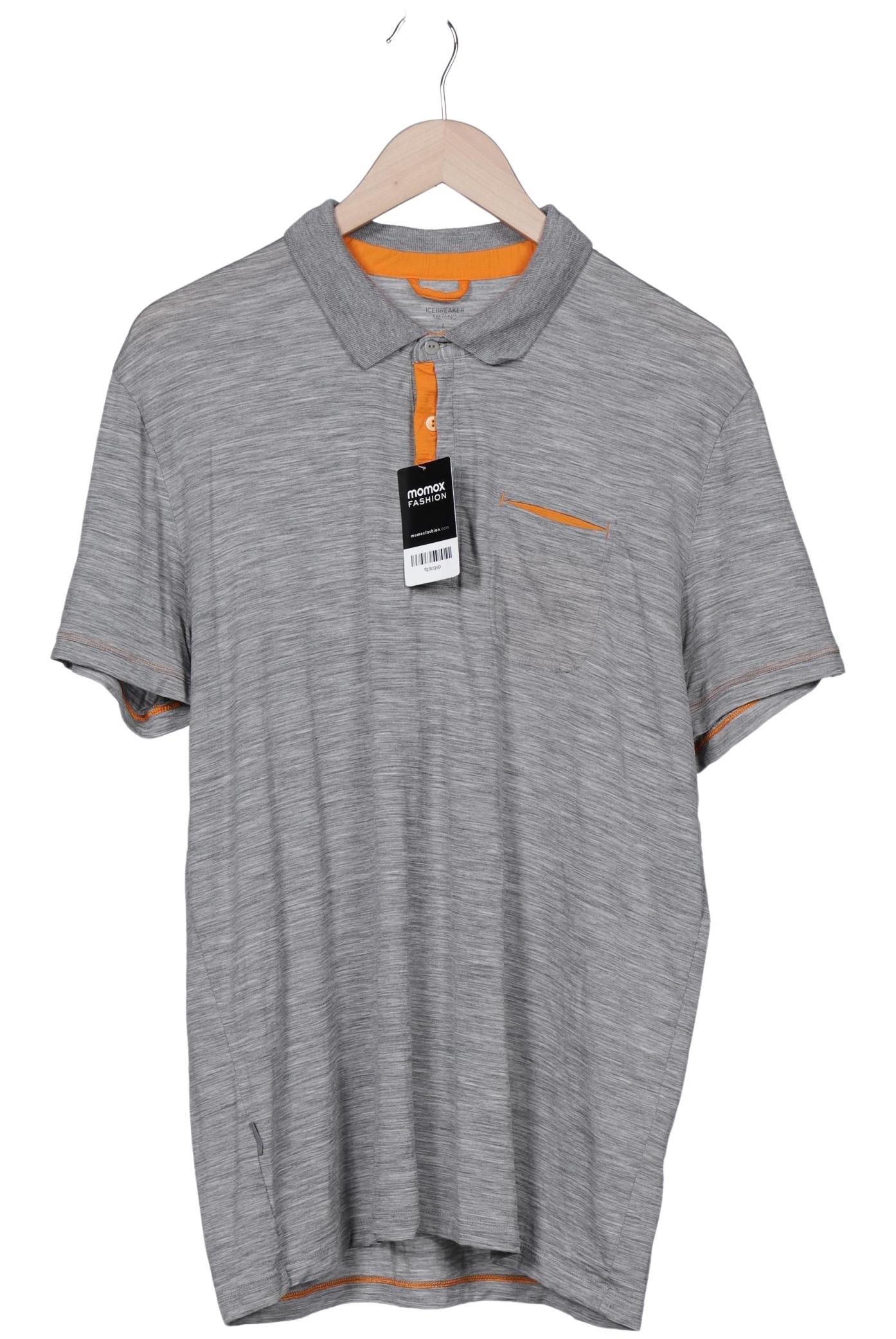 

Icebreaker Herren Poloshirt, grau, Gr. 52