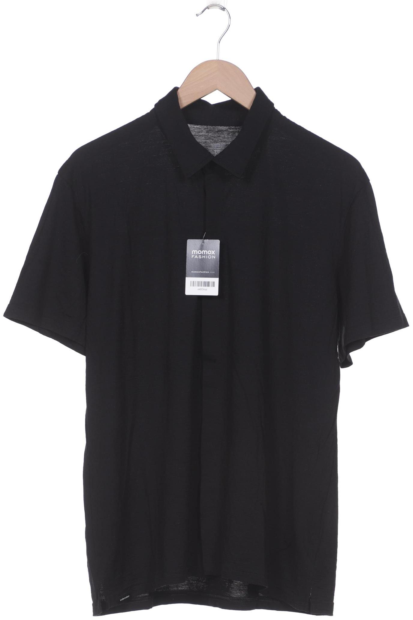 

Icebreaker Herren Poloshirt, schwarz, Gr. 54