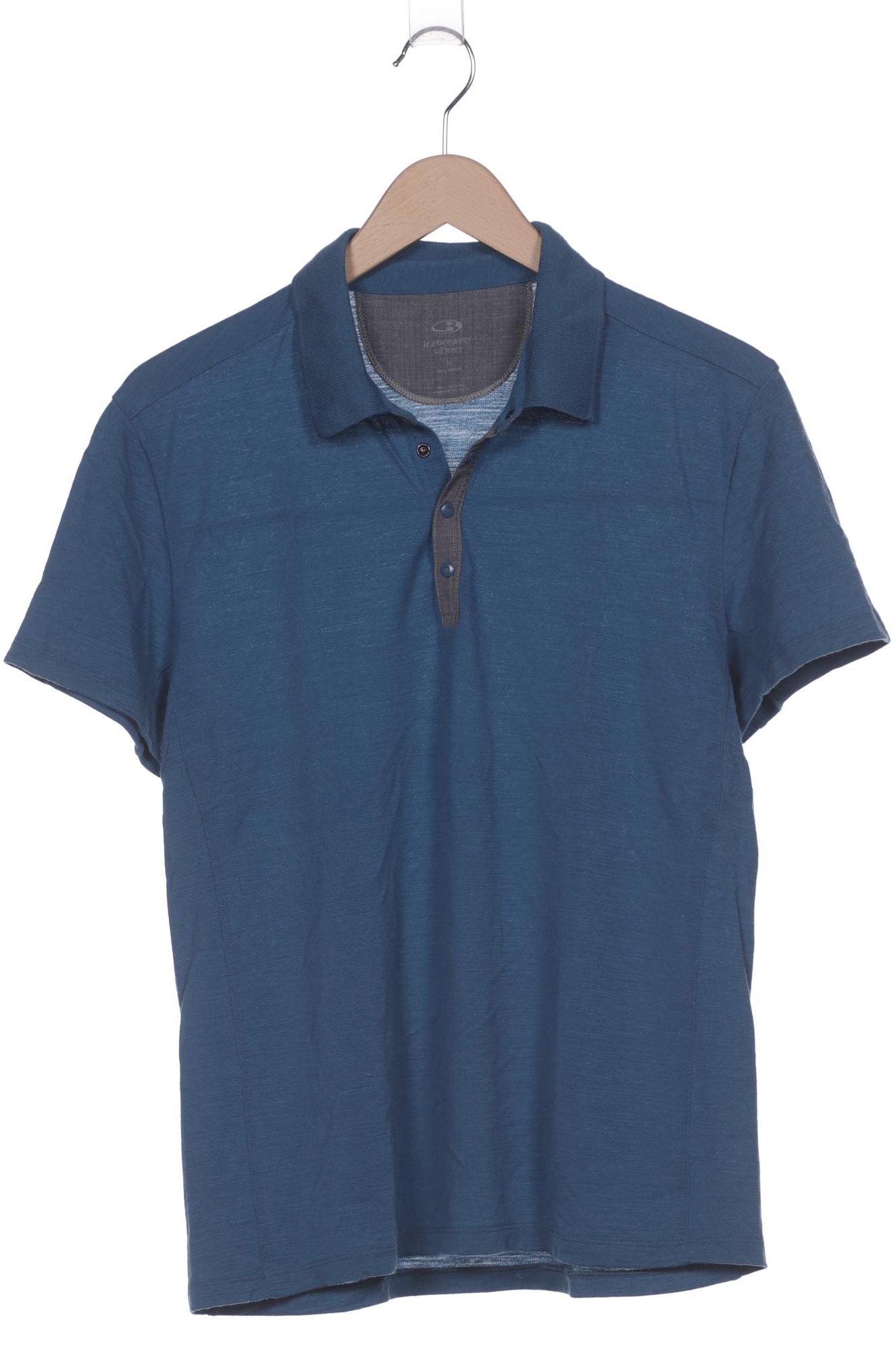 

Icebreaker Herren Poloshirt, blau, Gr. 48
