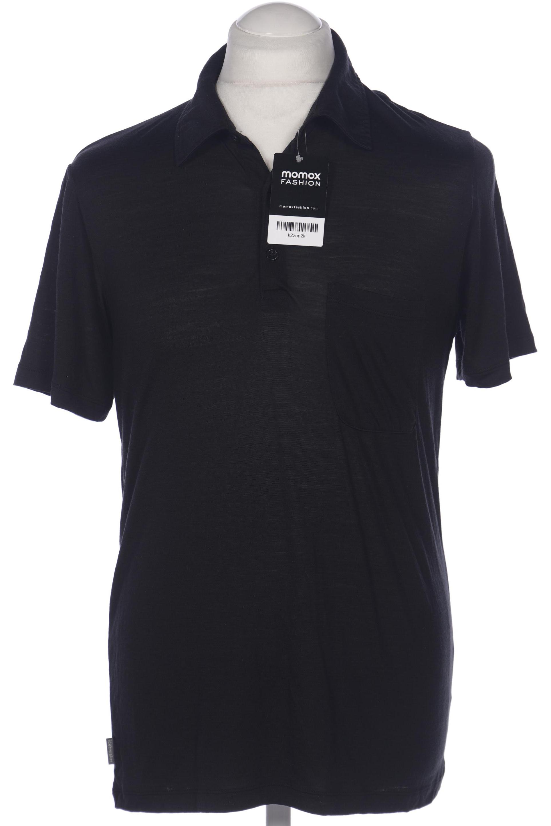 

Icebreaker Herren Poloshirt, schwarz, Gr. 46