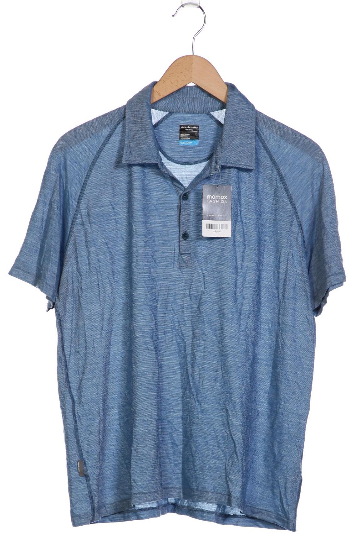 

Icebreaker Herren Poloshirt, blau, Gr. 52