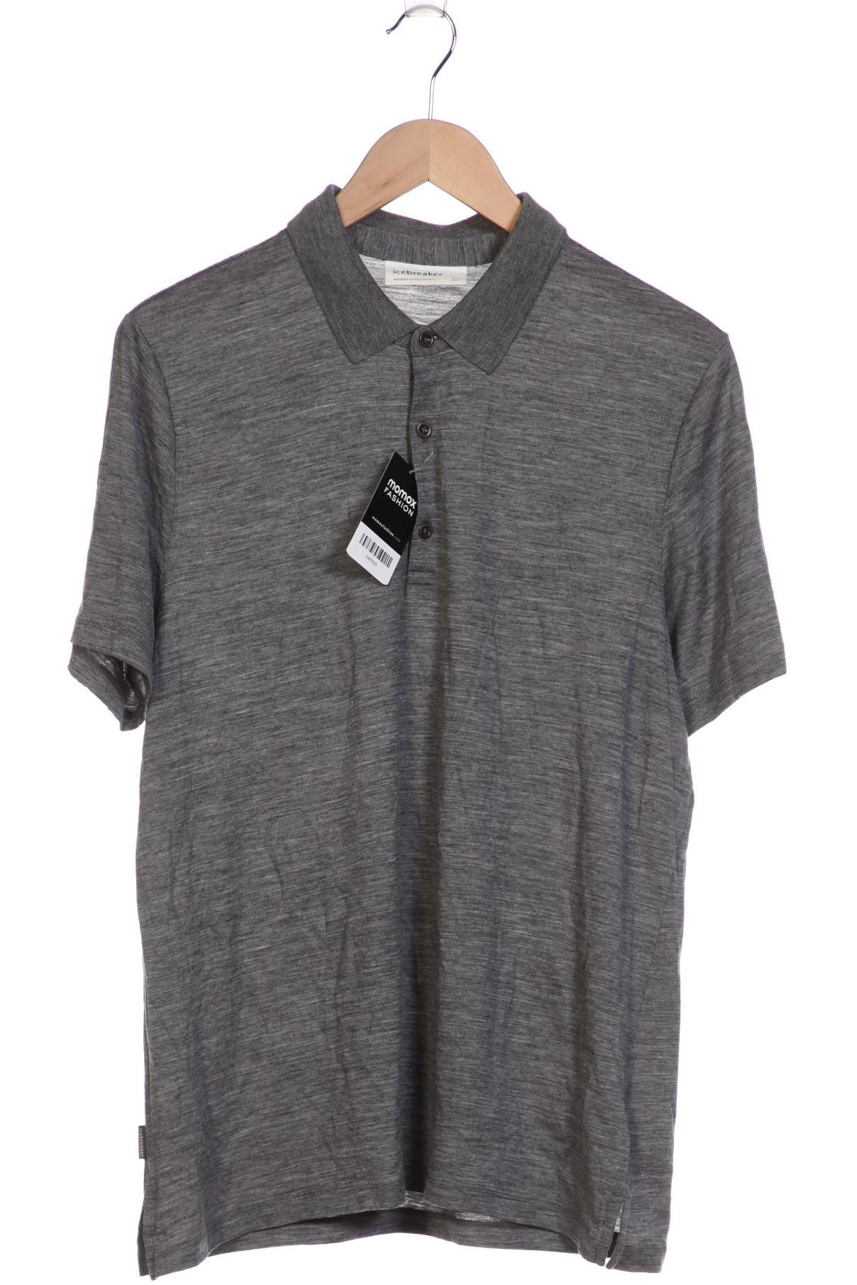 

Icebreaker Herren Poloshirt, grau, Gr. 48