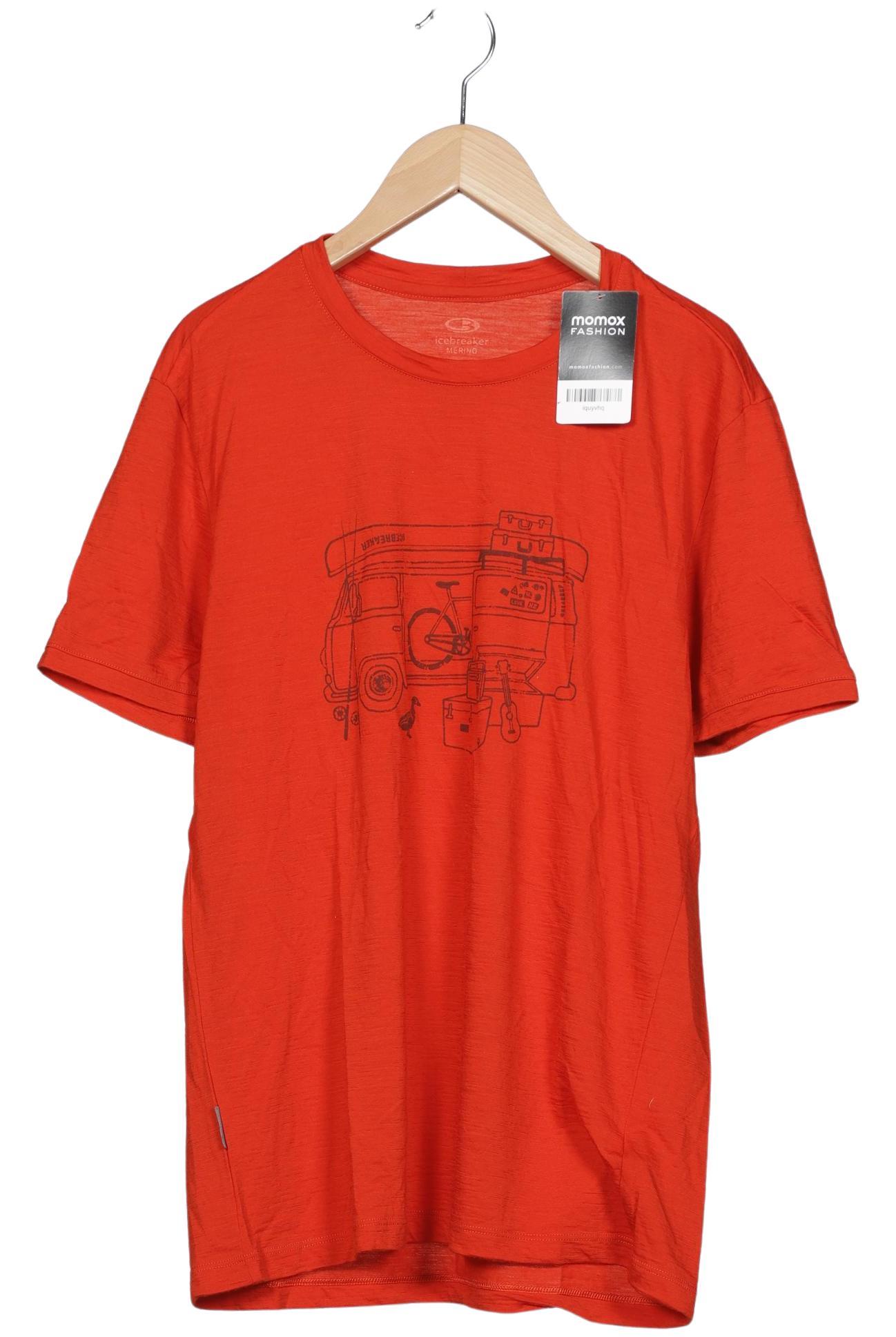 

Icebreaker Herren T-Shirt, orange, Gr. 48