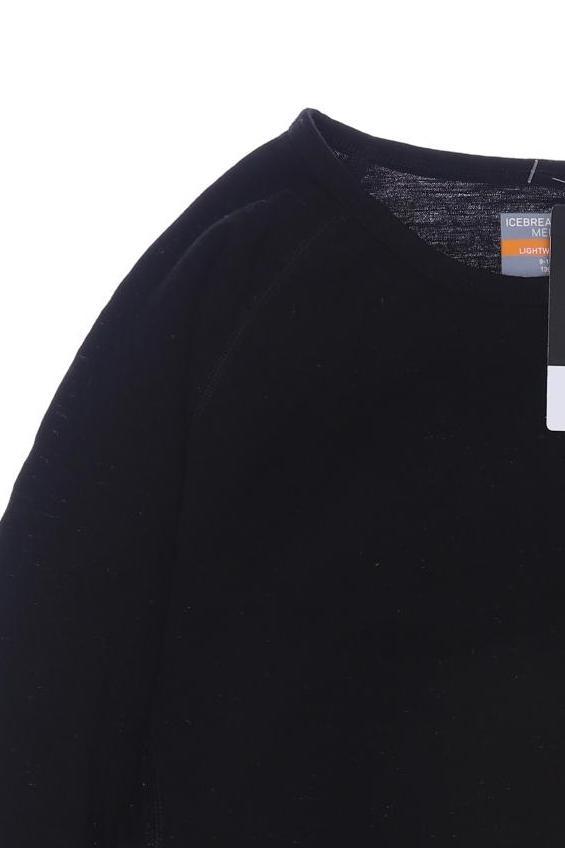 Thumbnail - Icebreaker Jungen Langarmshirt, schwarz, Gr. 134