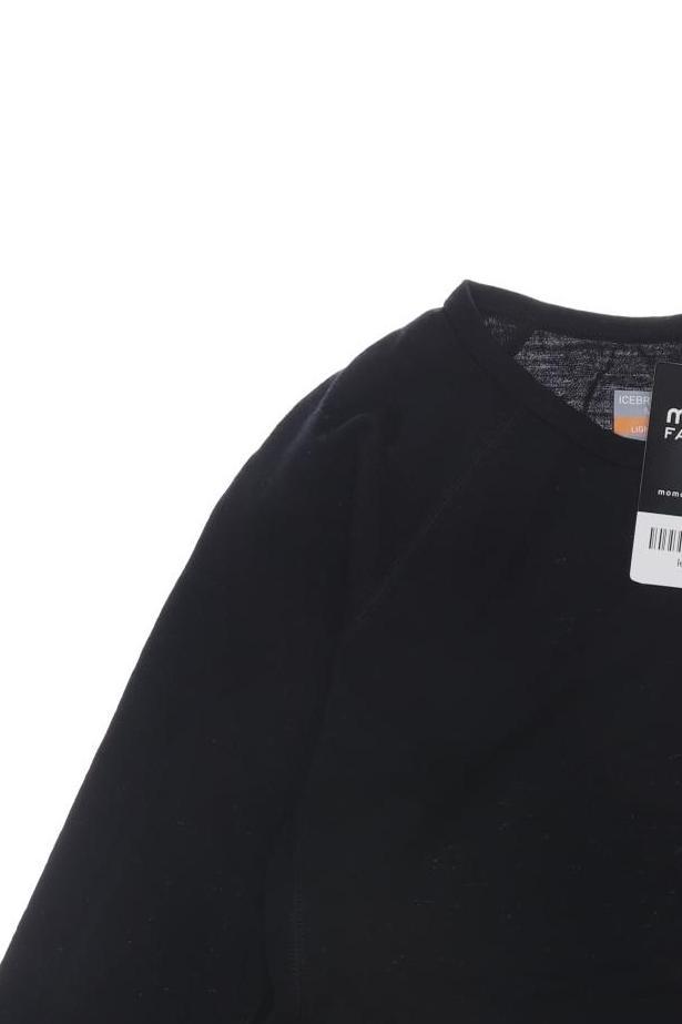 Thumbnail - Icebreaker Herren Langarmshirt, schwarz, Gr. 140