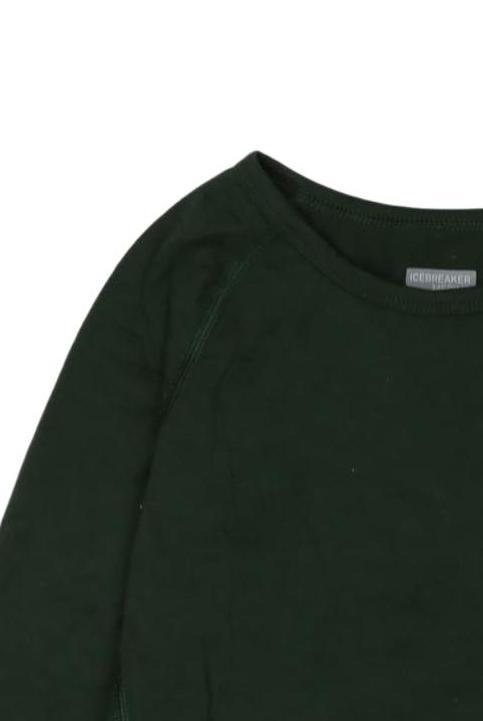 Thumbnail - Icebreaker Jungen Langarmshirt, grün, Gr. 110