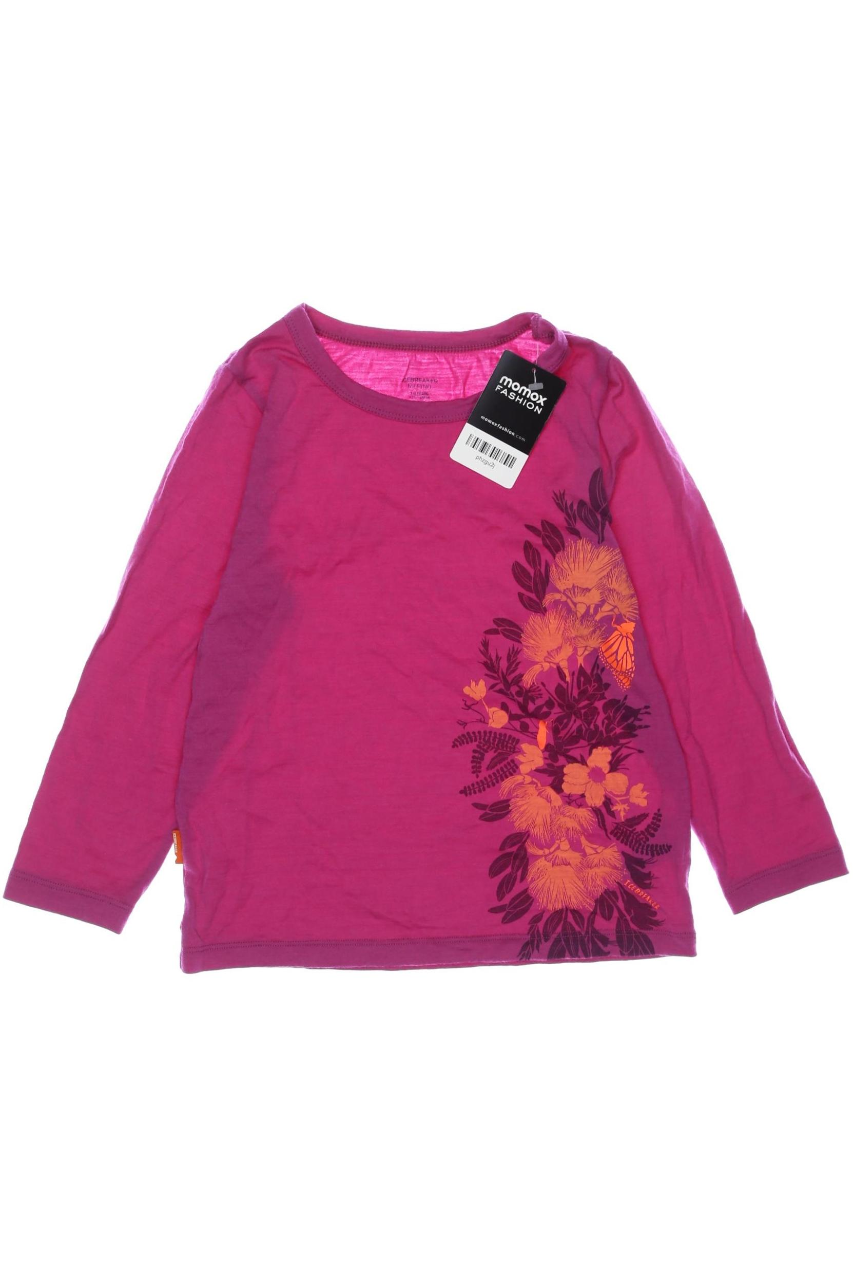 

Icebreaker Damen Langarmshirt, pink, Gr. 128