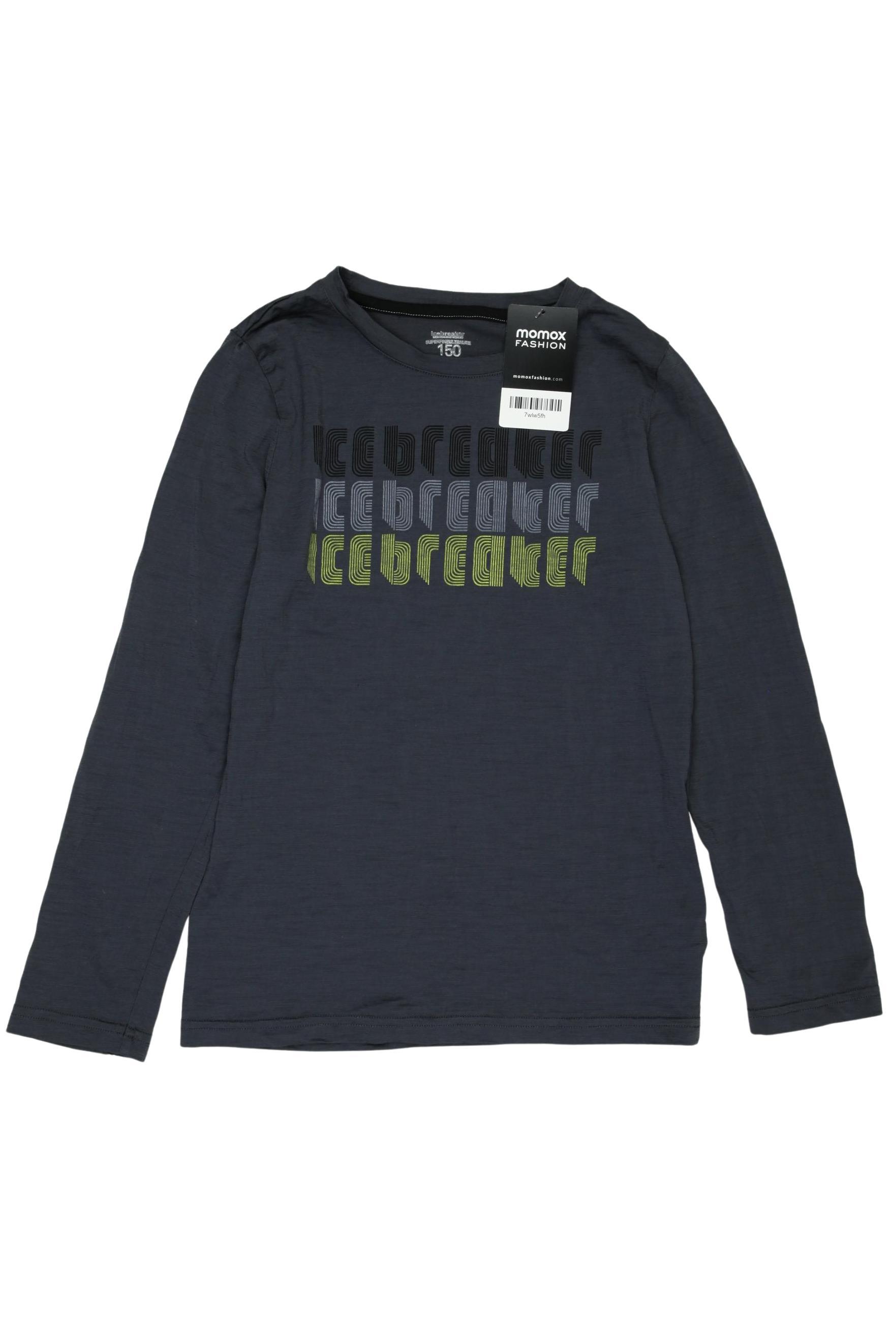 

Icebreaker Mädchen Langarmshirt, grau, Gr. 152