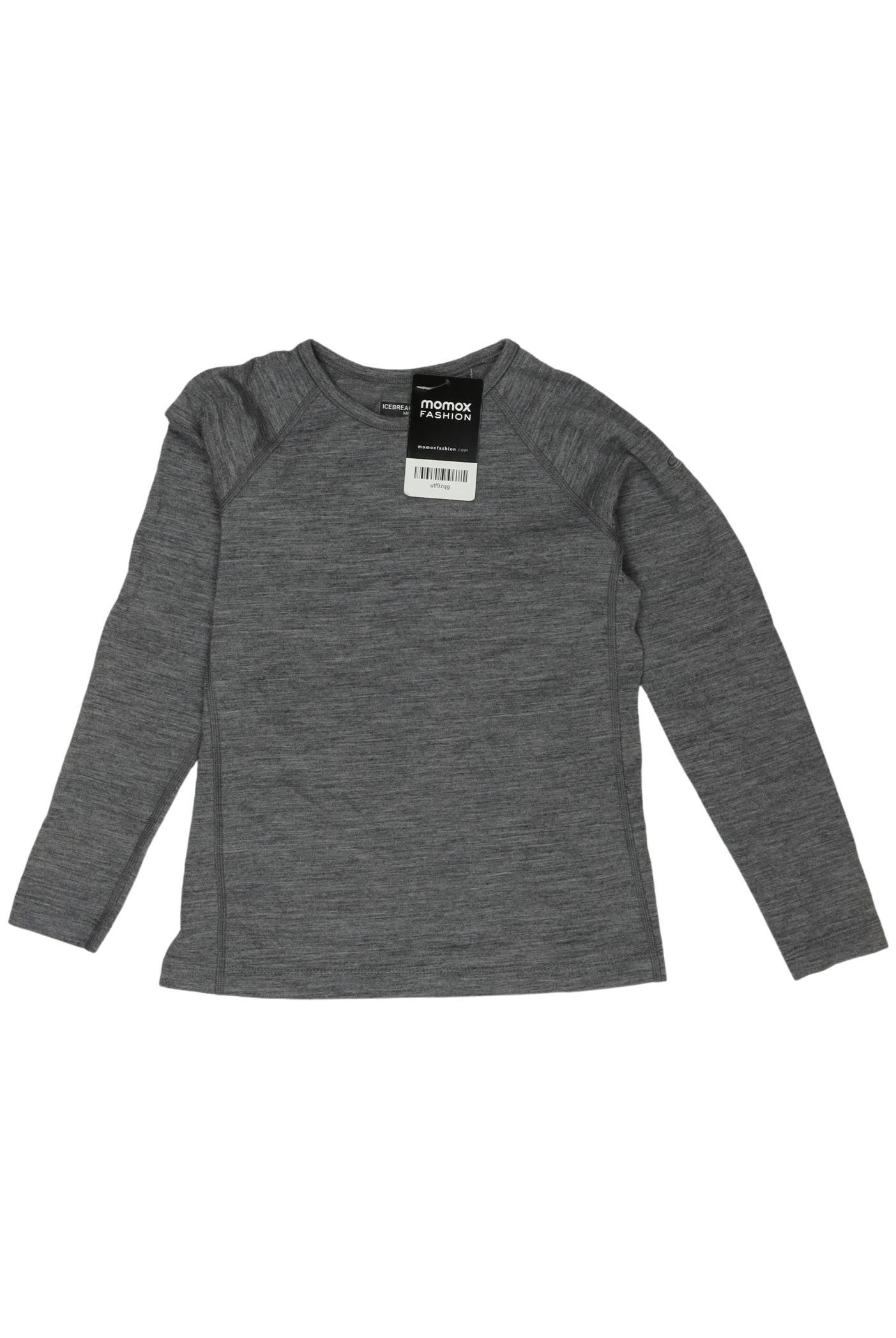 

Icebreaker Mädchen Langarmshirt, grau, Gr. 128