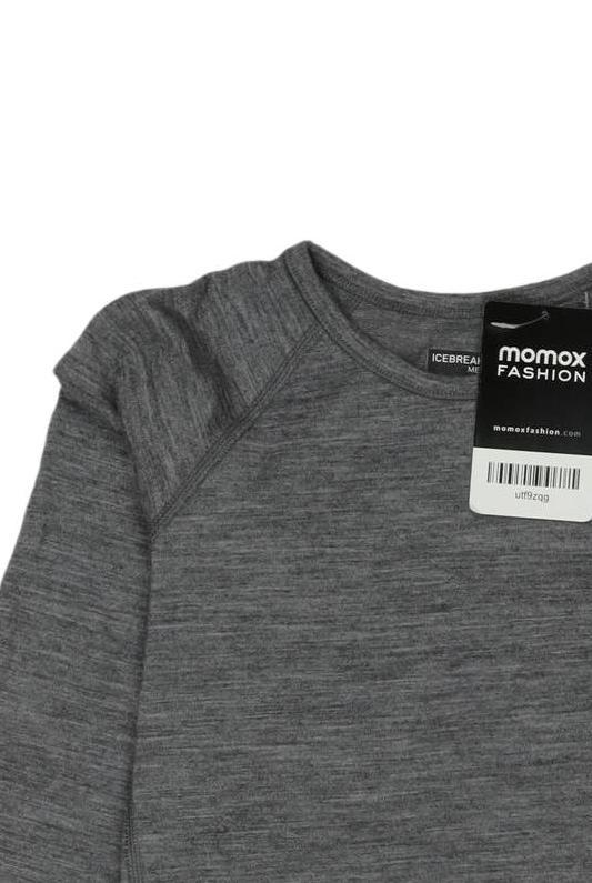 Thumbnail - Icebreaker Mädchen Langarmshirt, grau, Gr. 128