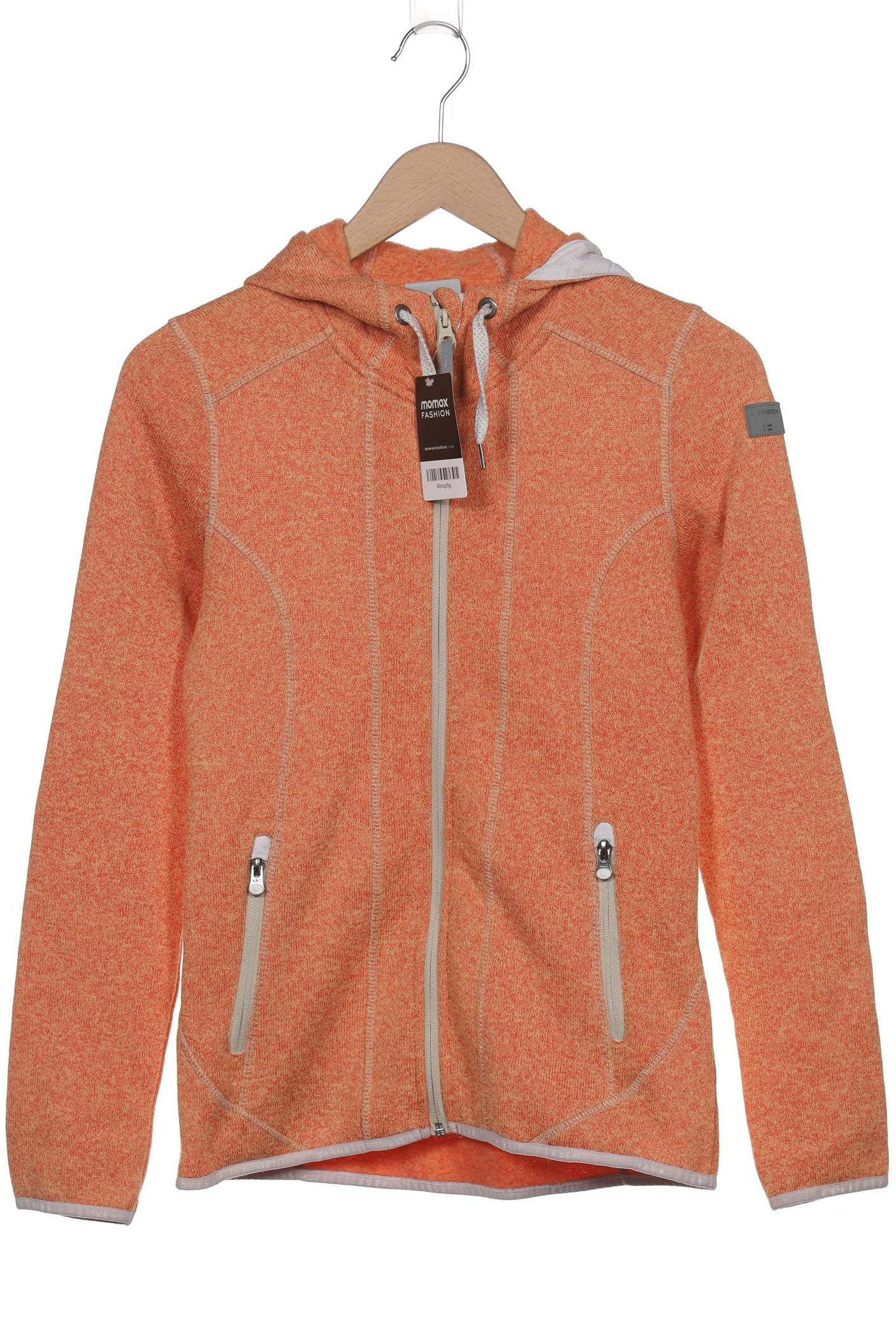 Thumbnail - Icepeak Damen Kapuzenpullover, orange, Gr. 36