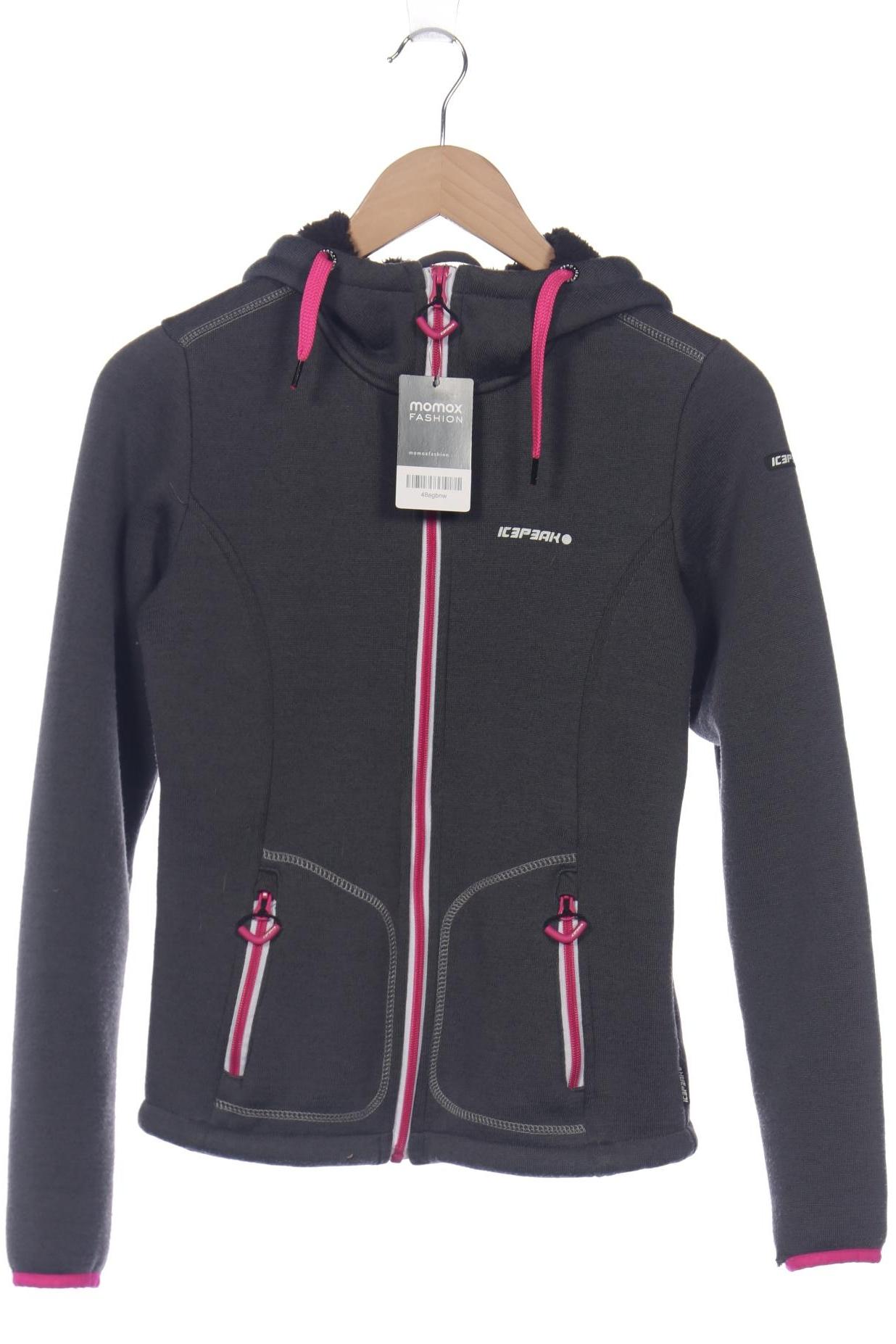 

Icepeak Damen Kapuzenpullover, grau, Gr. 34