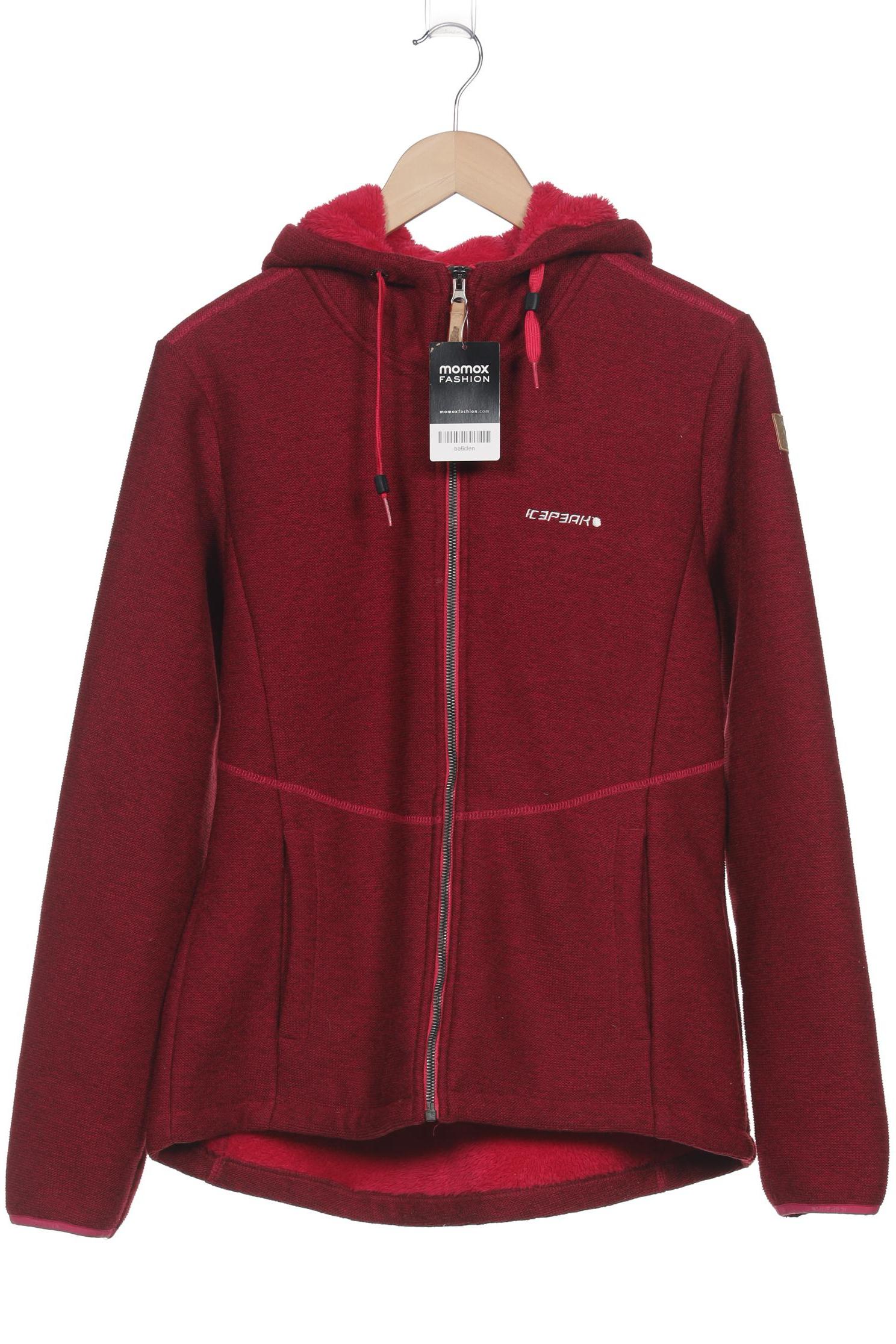 

Icepeak Damen Kapuzenpullover, bordeaux, Gr. 42