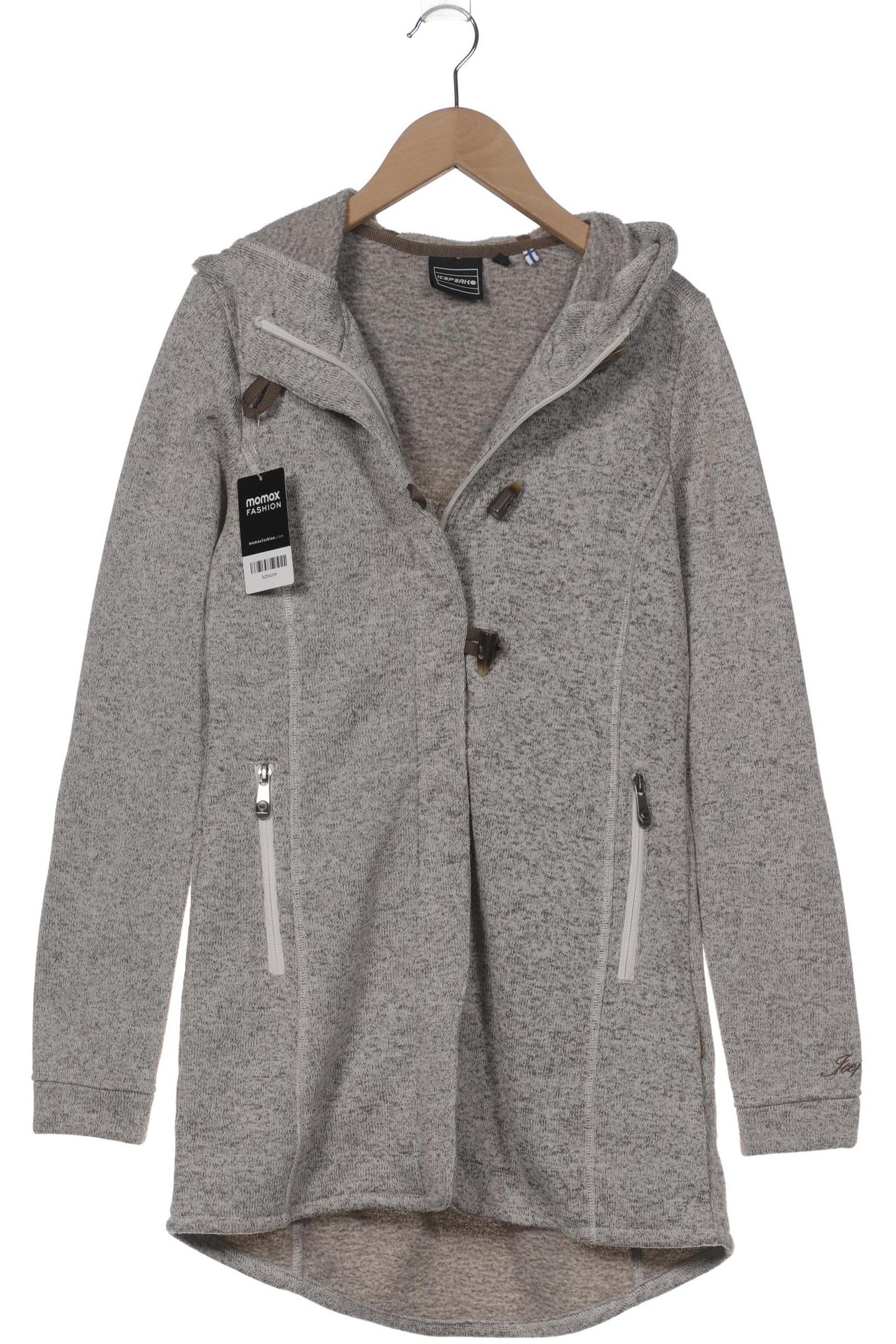 

Icepeak Damen Kapuzenpullover, grau, Gr. 36