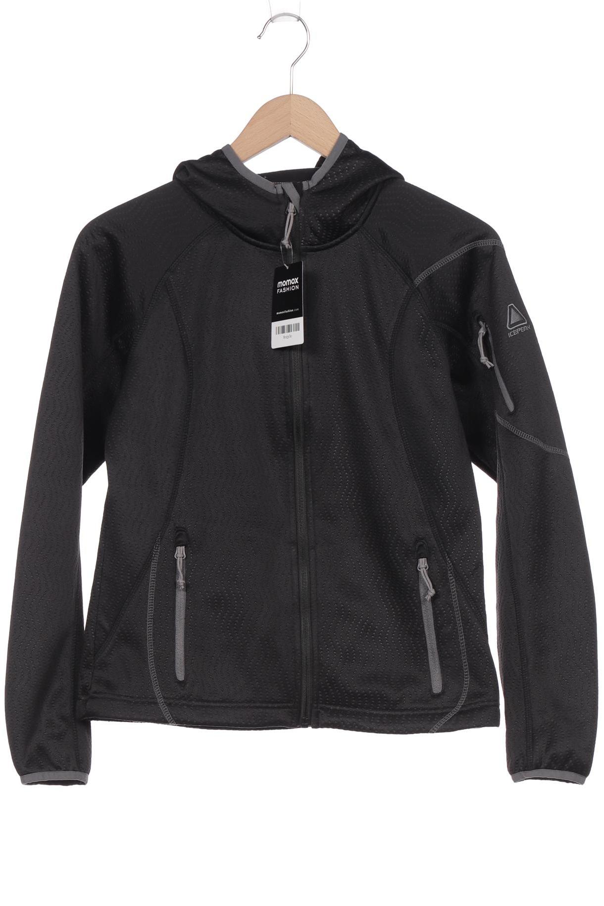 

Icepeak Damen Kapuzenpullover, schwarz, Gr. 38