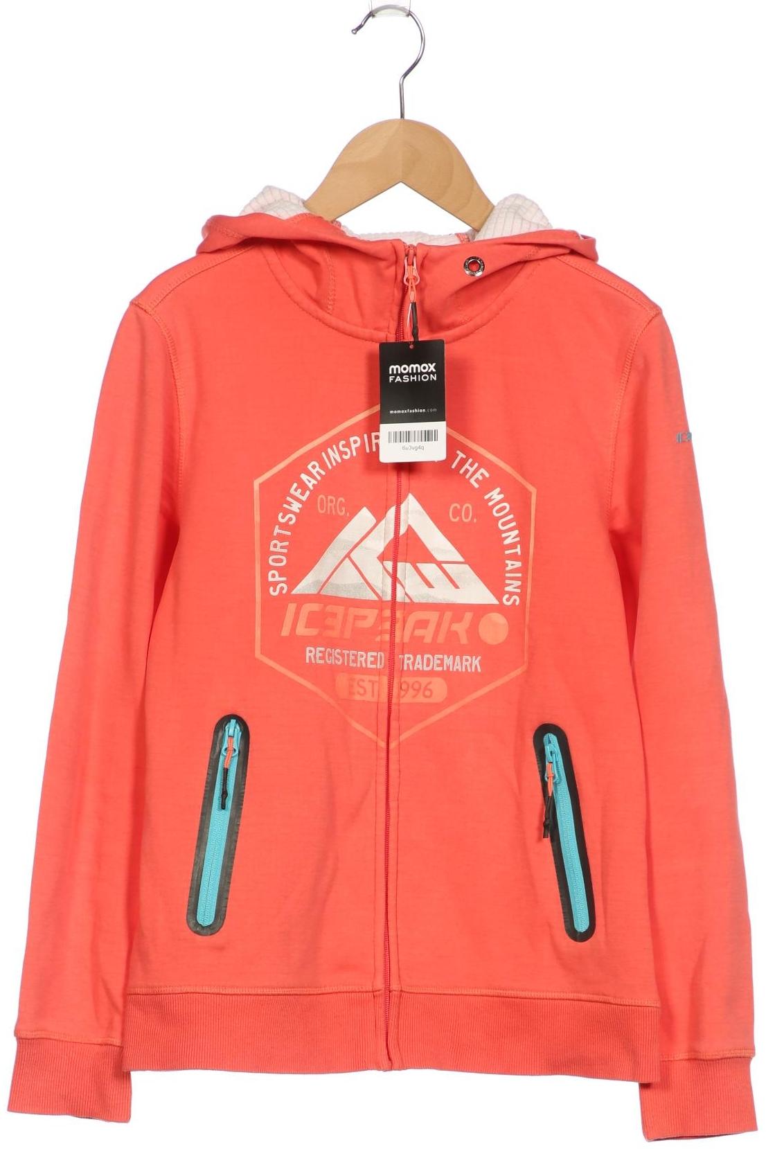 

Icepeak Damen Kapuzenpullover, orange, Gr. 38