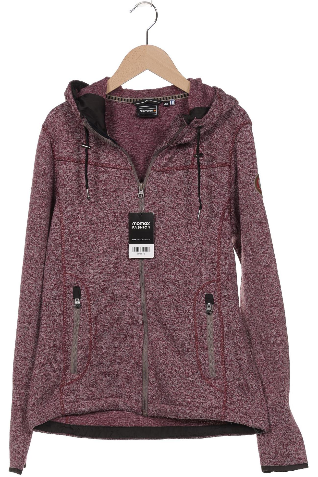 

Icepeak Damen Kapuzenpullover, bordeaux, Gr. 40