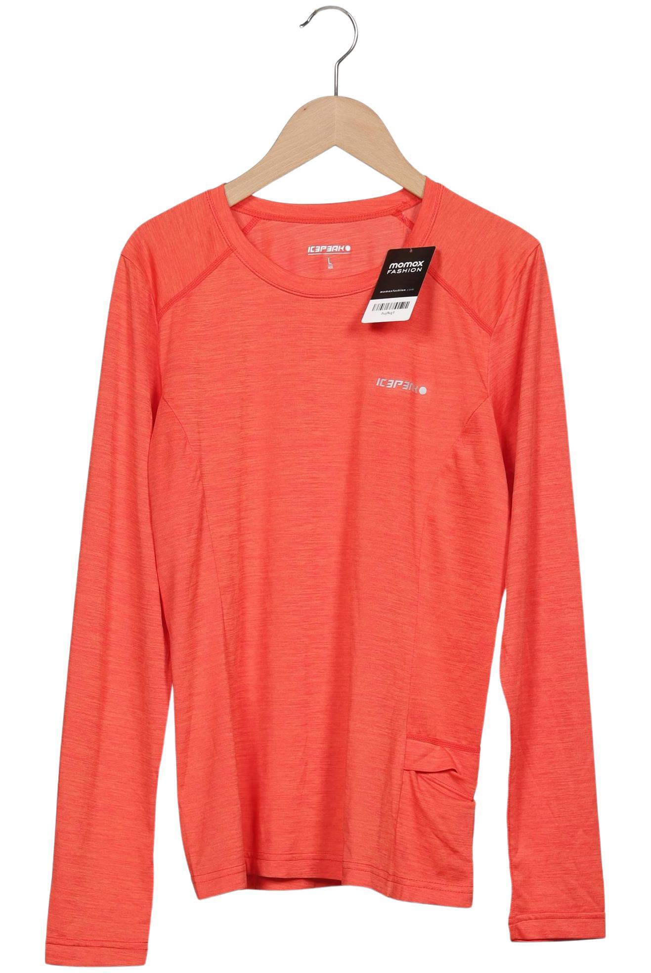 

Icepeak Damen Langarmshirt, orange, Gr. 42