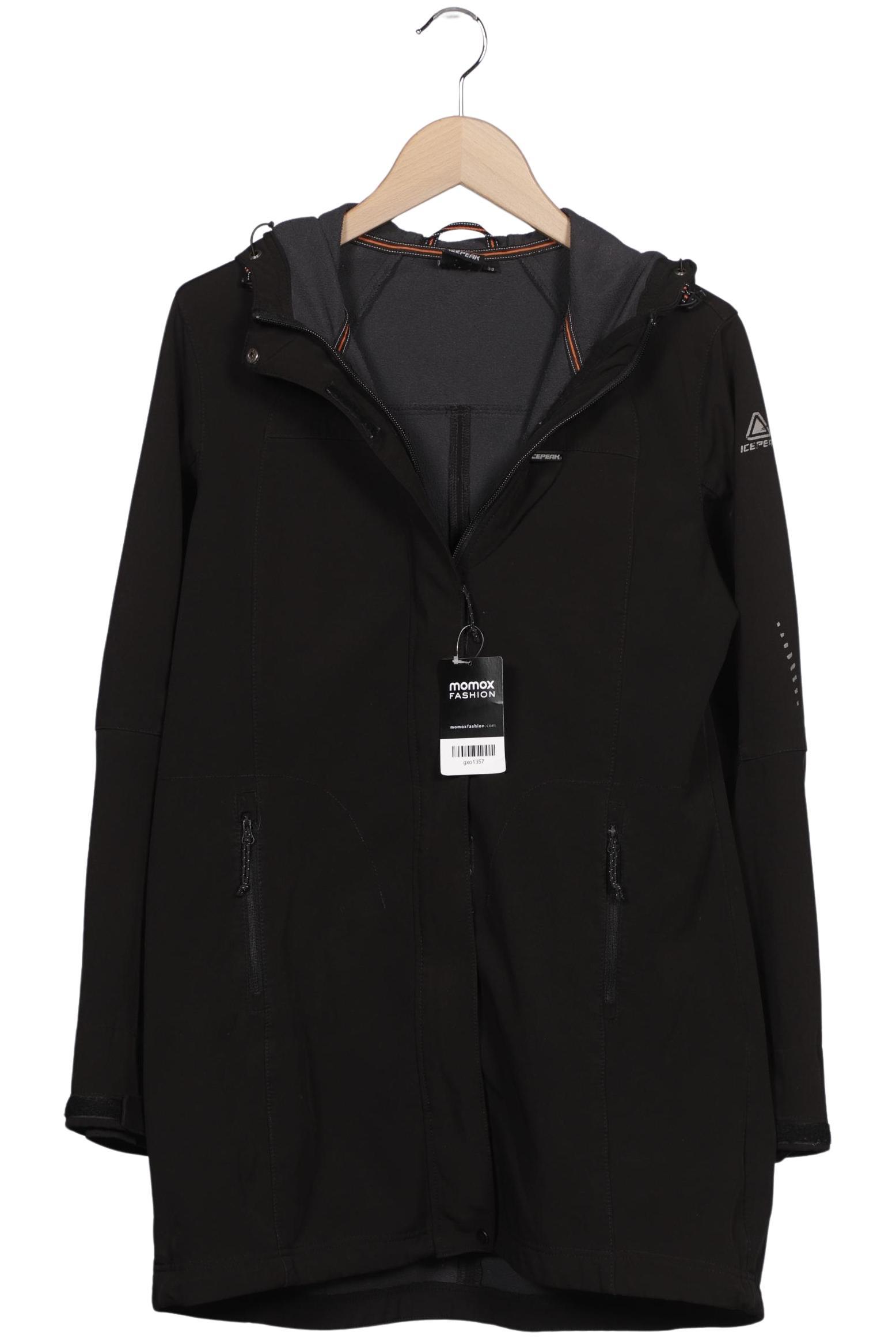 

Icepeak Damen Mantel, schwarz, Gr. 38
