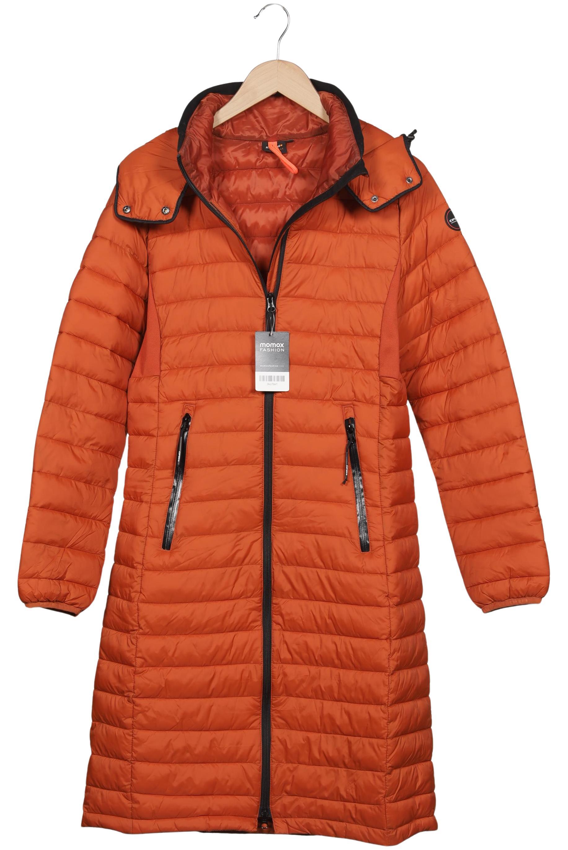 Thumbnail - Icepeak Damen Mantel, orange, Gr. 38