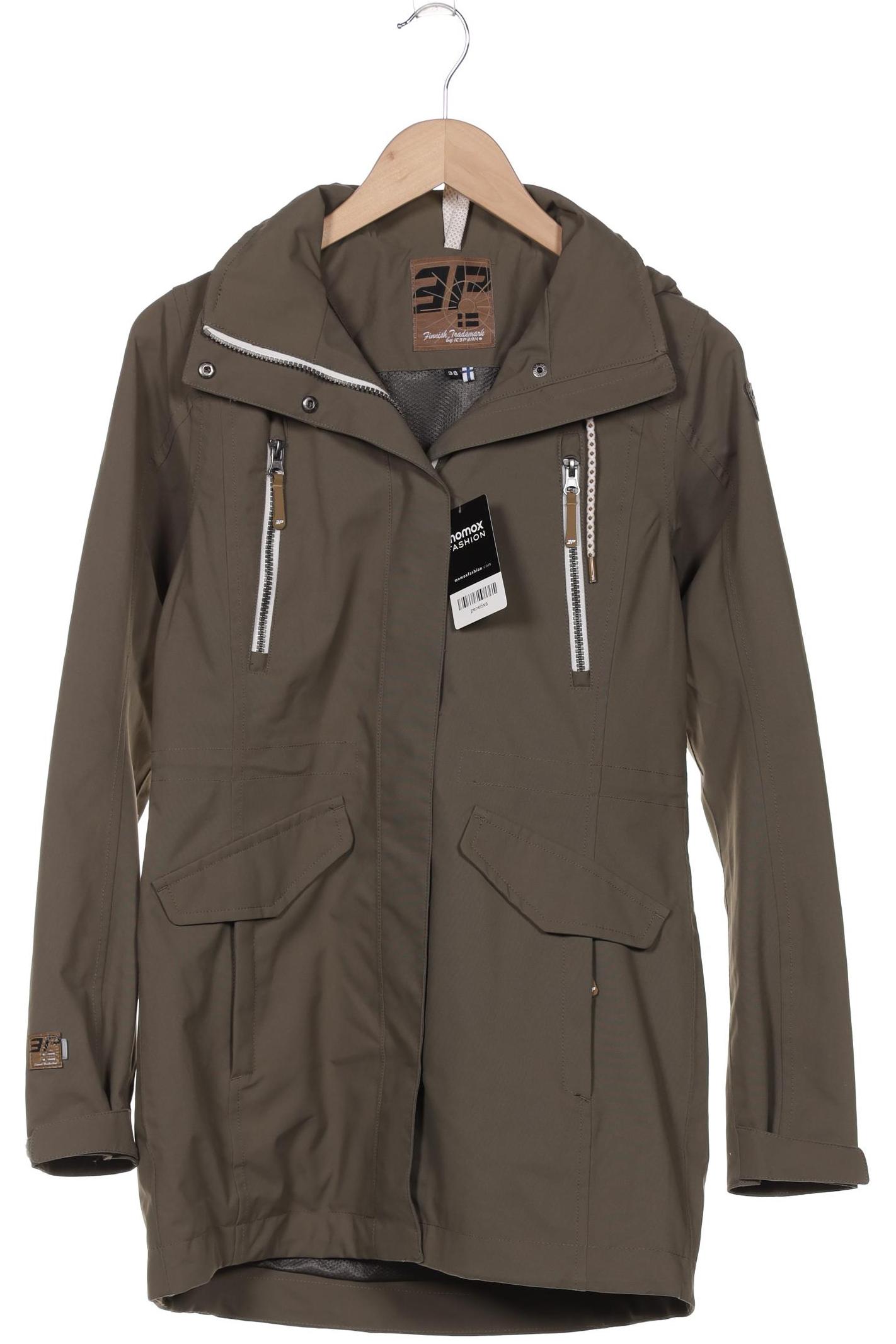 

Icepeak Damen Mantel, grün, Gr. 38