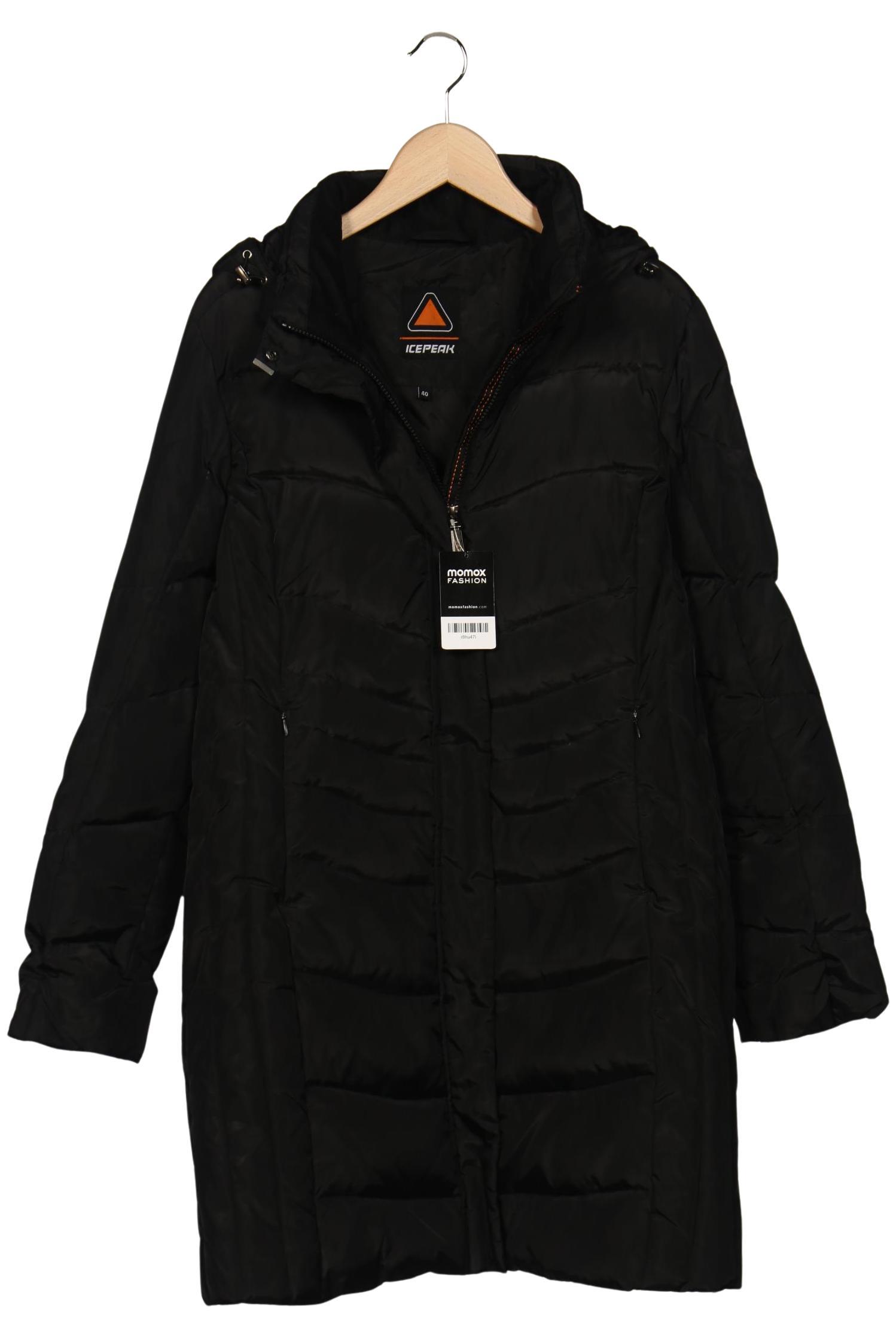 

Icepeak Damen Mantel, schwarz, Gr. 40