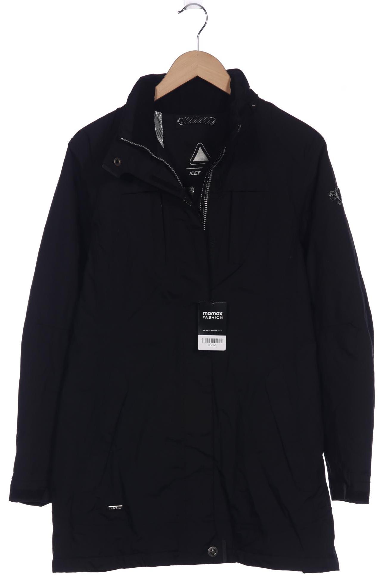 

Icepeak Damen Mantel, schwarz, Gr. 42