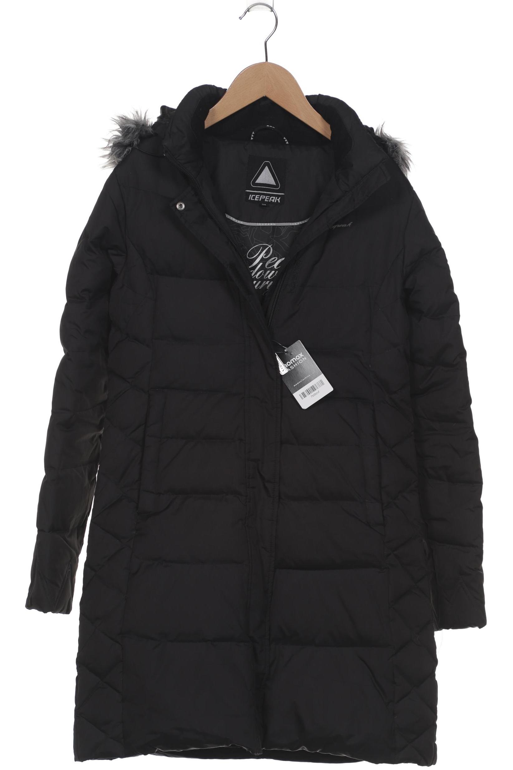

Icepeak Damen Mantel, schwarz, Gr. 34