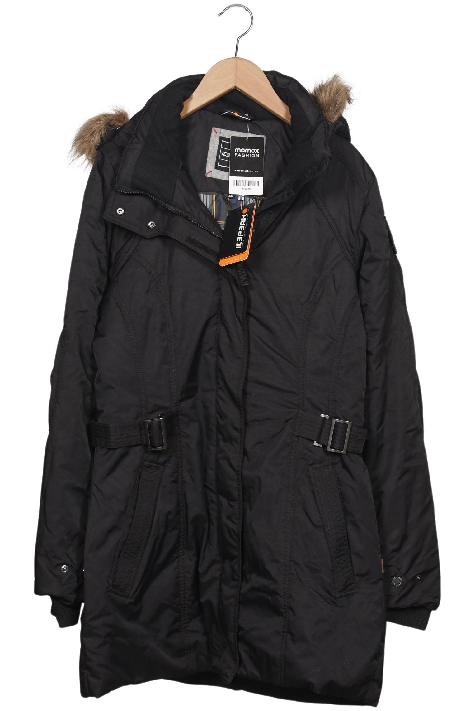 

Icepeak Damen Mantel, schwarz, Gr. 40