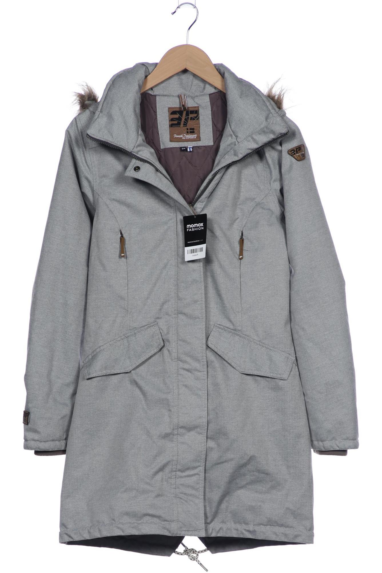 

Icepeak Damen Mantel, grau, Gr. 36