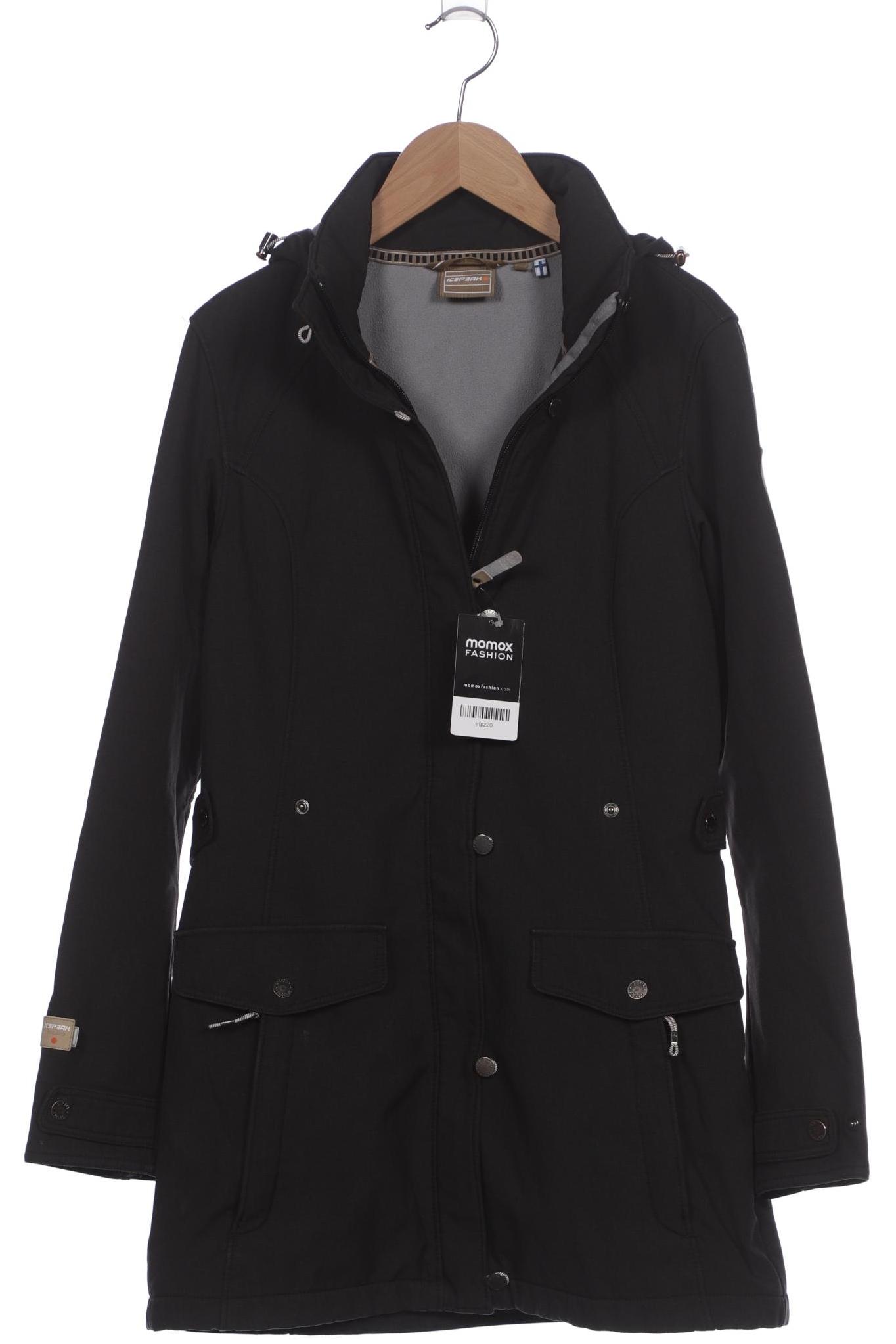 

Icepeak Damen Mantel, schwarz, Gr. 36