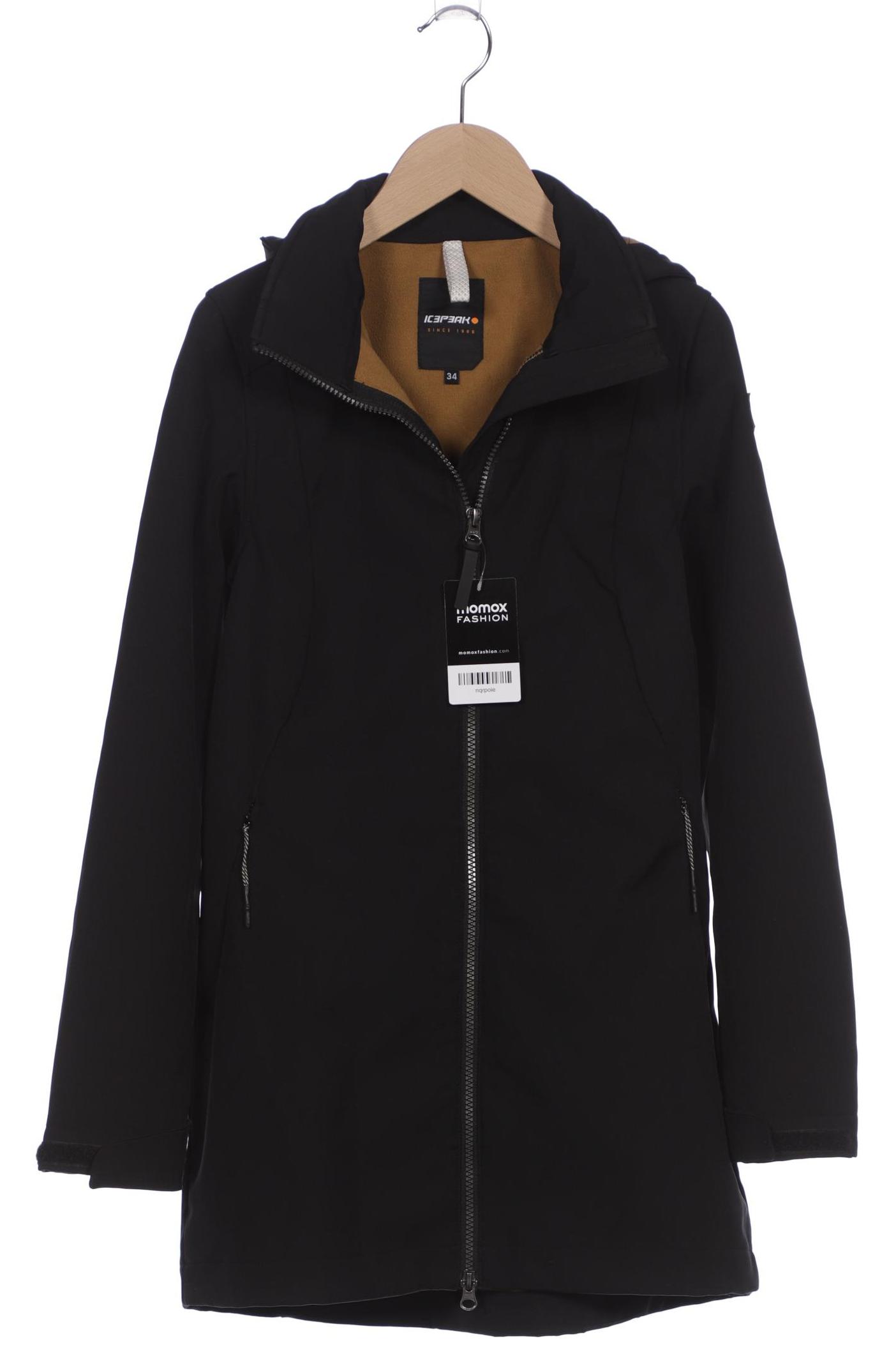 Thumbnail - Icepeak Damen Mantel, schwarz, Gr. 34