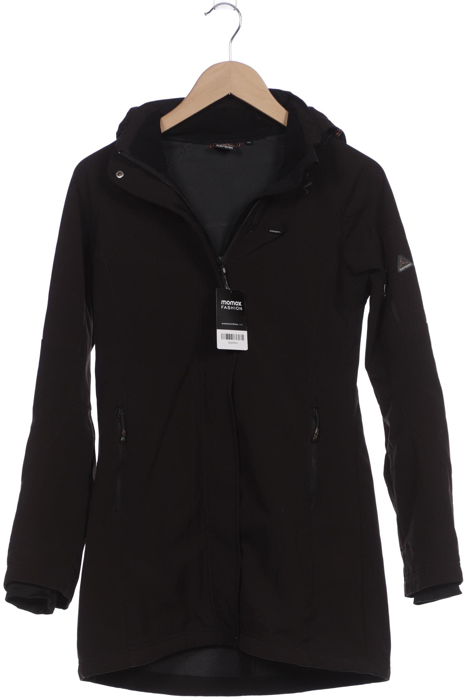 

Icepeak Damen Mantel, schwarz, Gr. 38