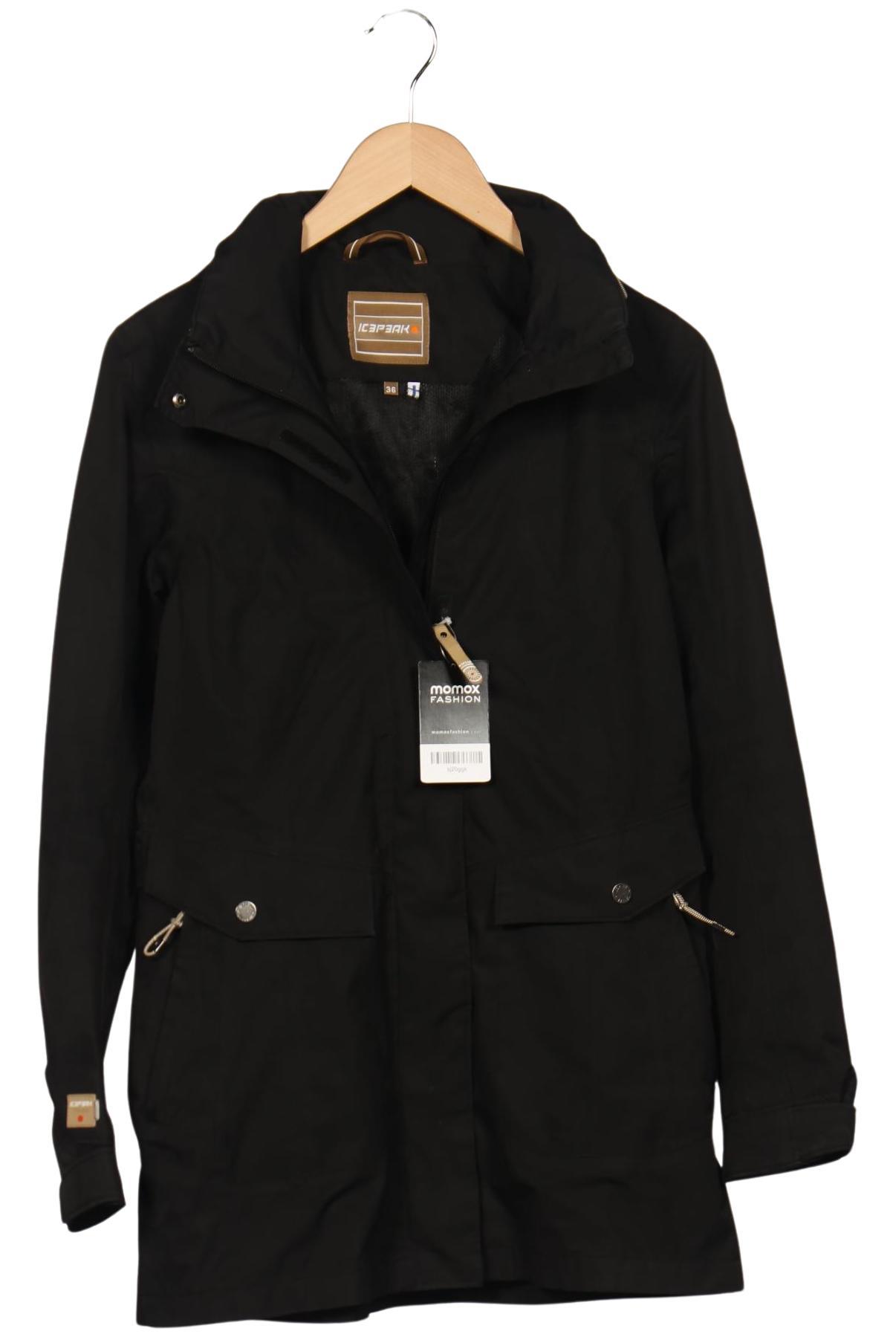 

Icepeak Damen Mantel, schwarz, Gr. 36
