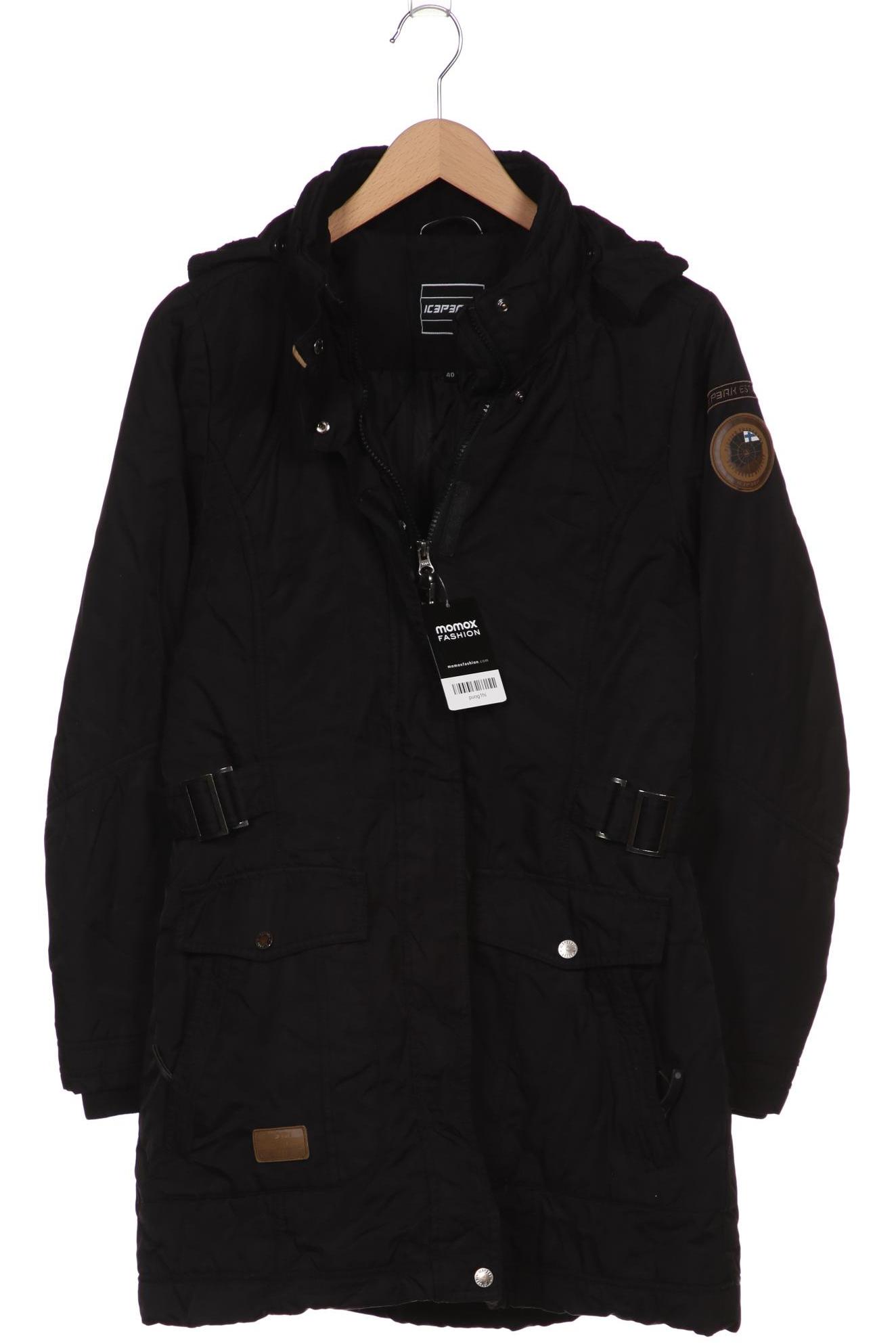 

Icepeak Damen Mantel, schwarz, Gr. 40
