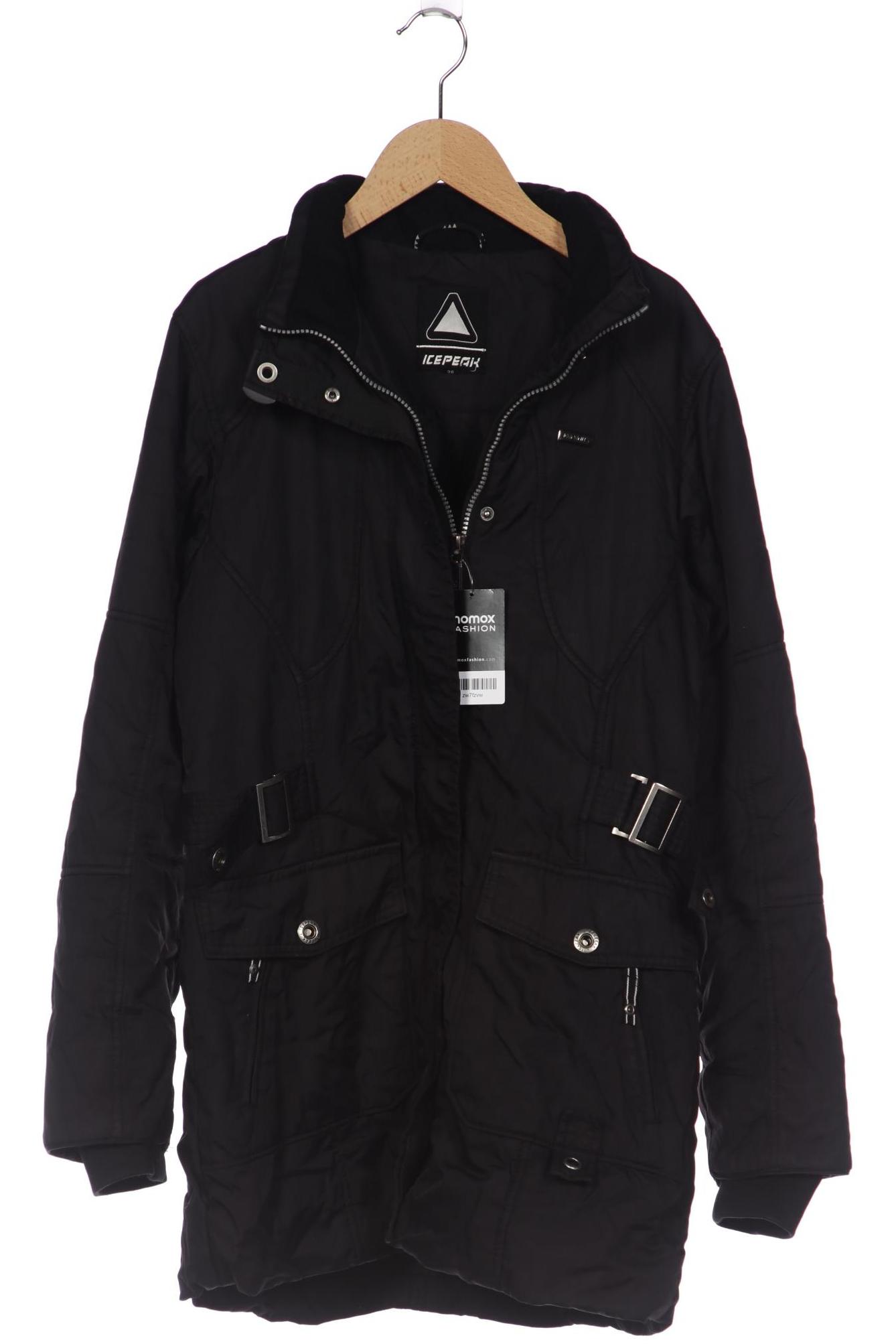 

Icepeak Damen Mantel, schwarz, Gr. 38