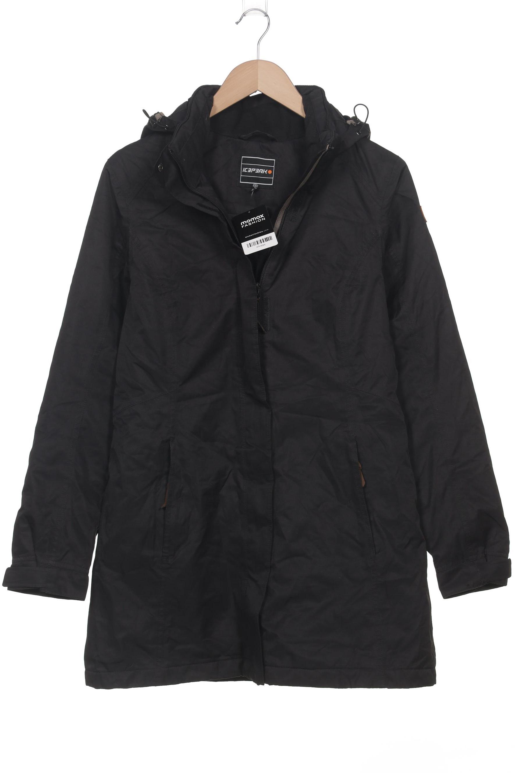 

Icepeak Damen Mantel, schwarz, Gr. 38