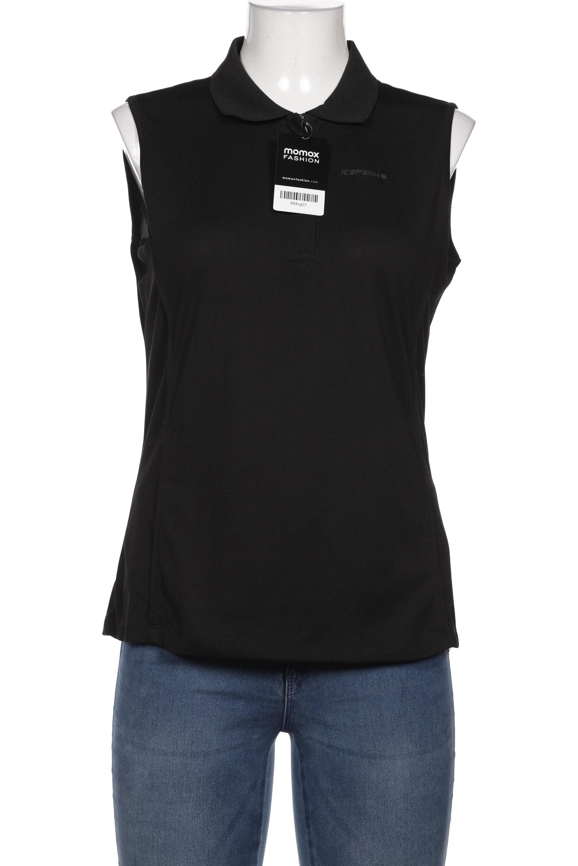 

ICEPEAK Damen Poloshirt, schwarz