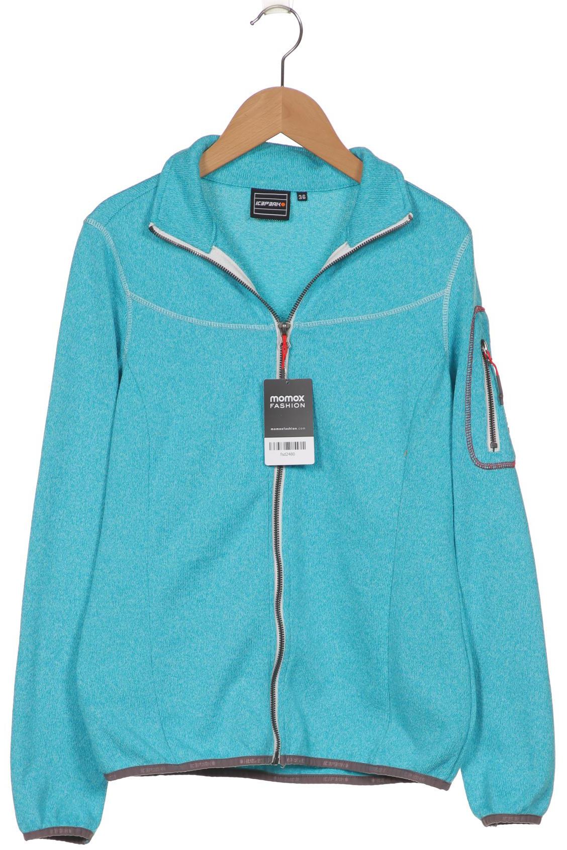 

Icepeak Damen Strickjacke, türkis, Gr. 36