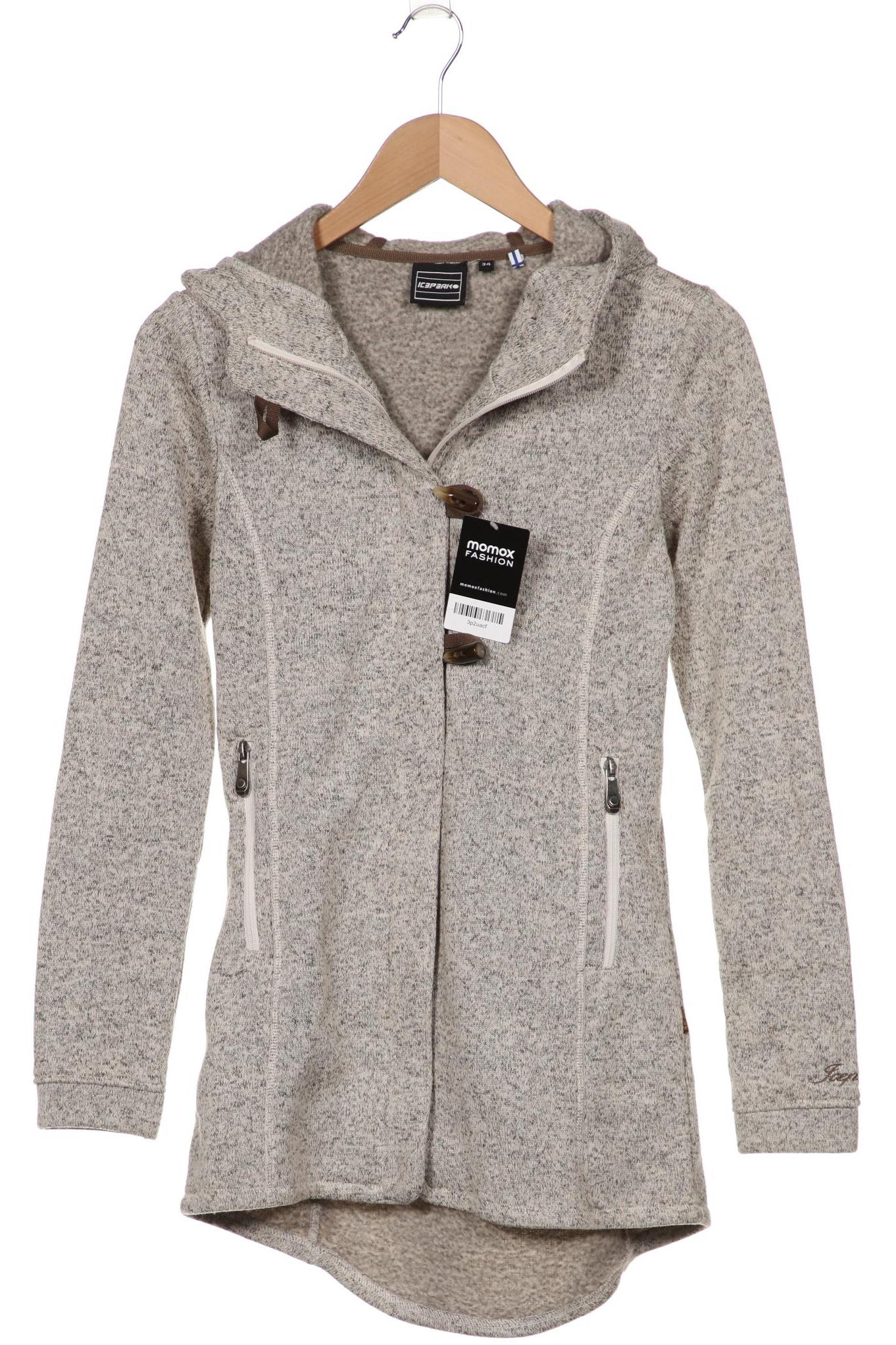 

Icepeak Damen Strickjacke, beige, Gr. 34