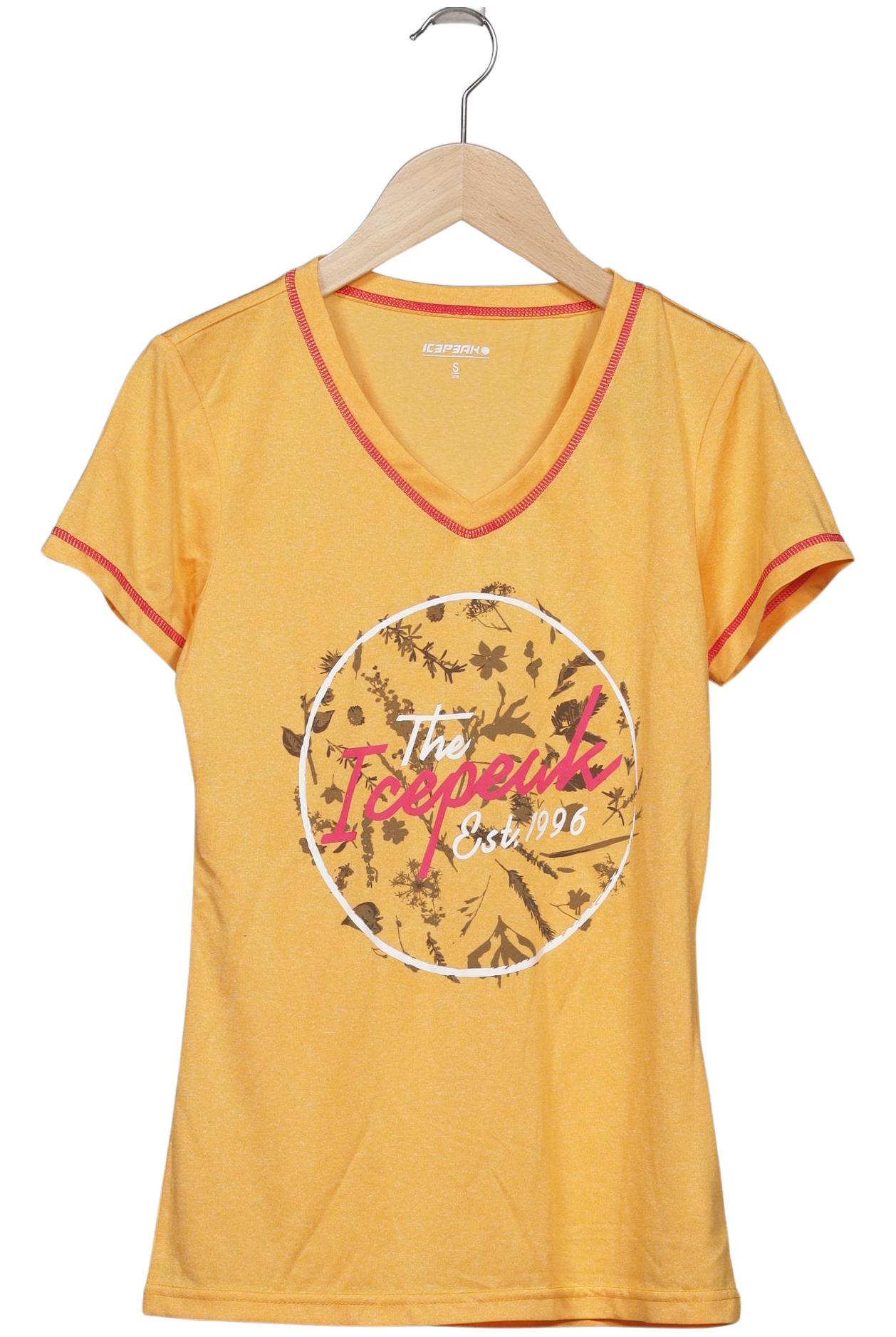 

Icepeak Damen T-Shirt, gelb, Gr. 36