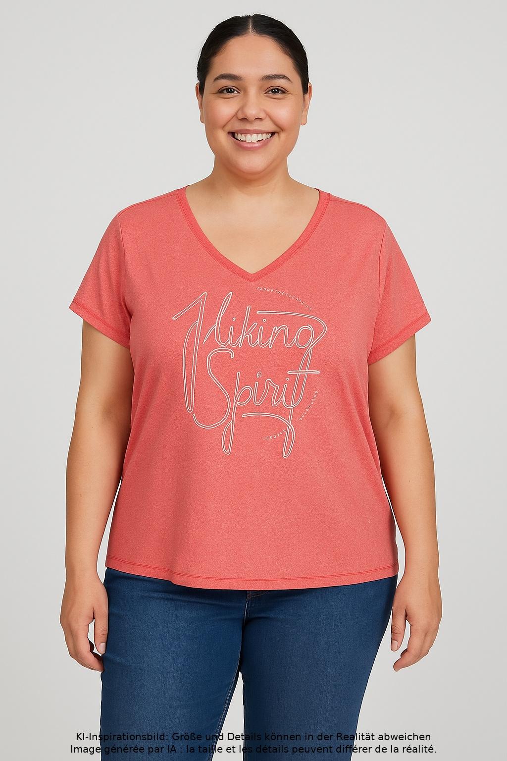 

Icepeak Damen T-Shirt, rot, Gr. 46