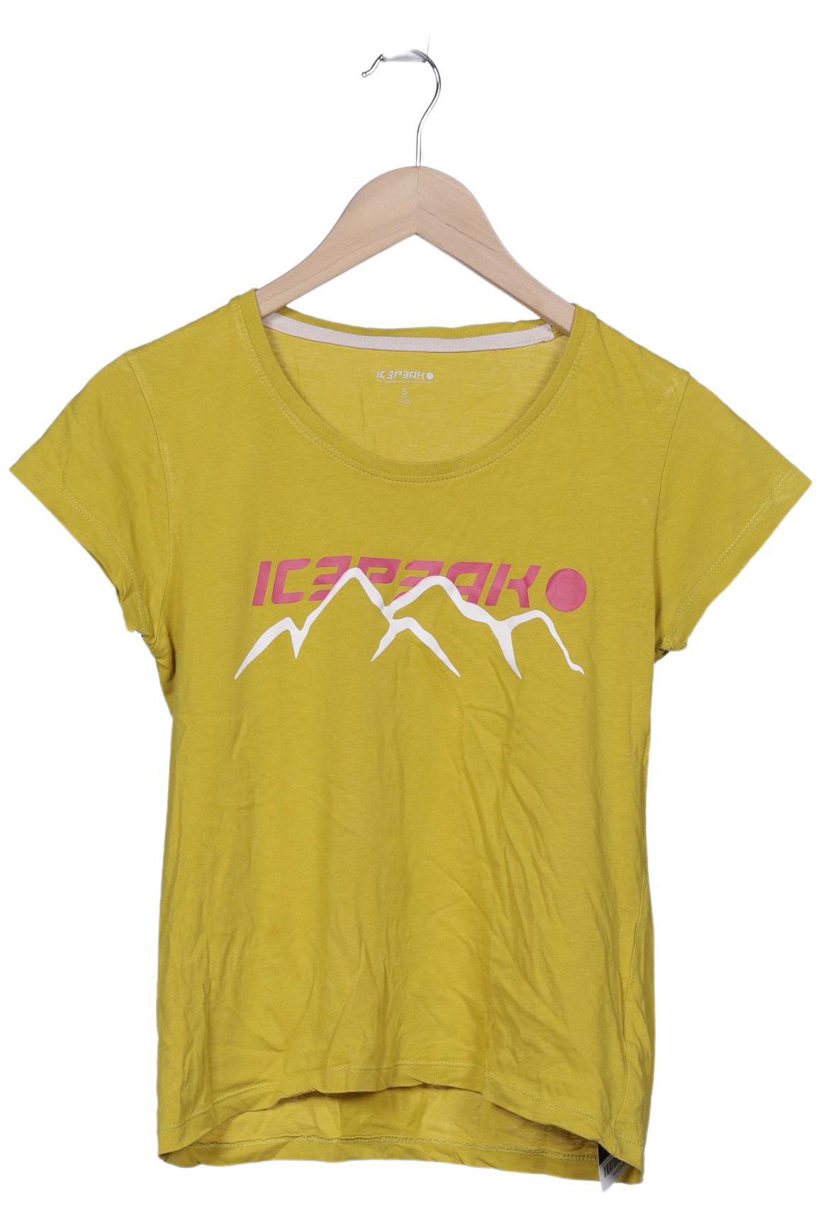 

Icepeak Damen T-Shirt, gelb, Gr. 36
