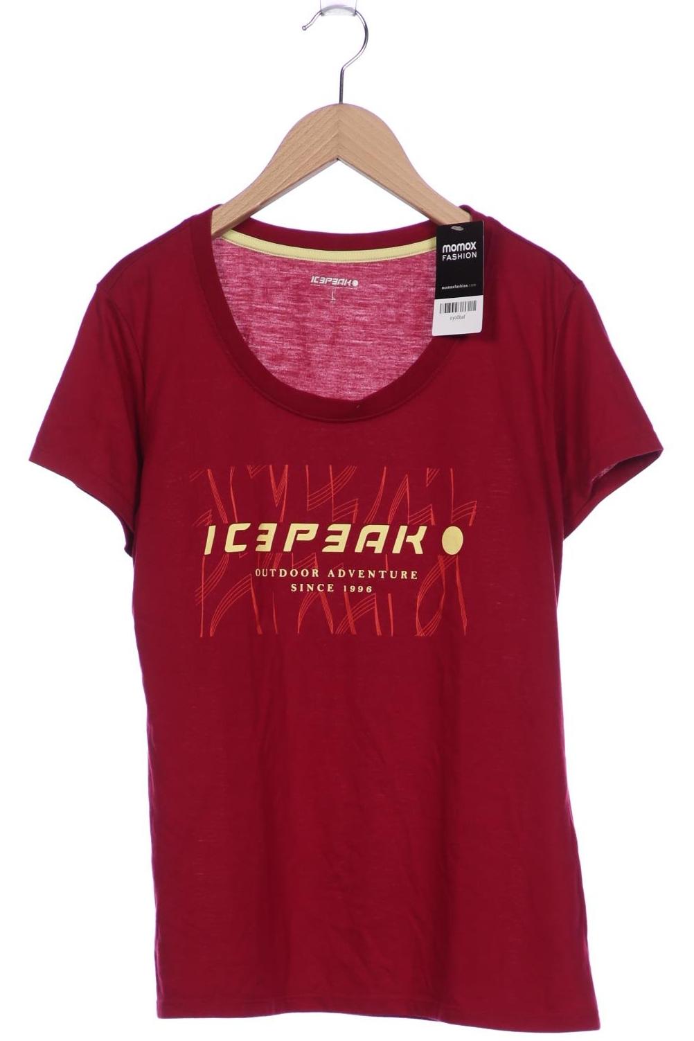 

Icepeak Damen T-Shirt, bordeaux, Gr. 42