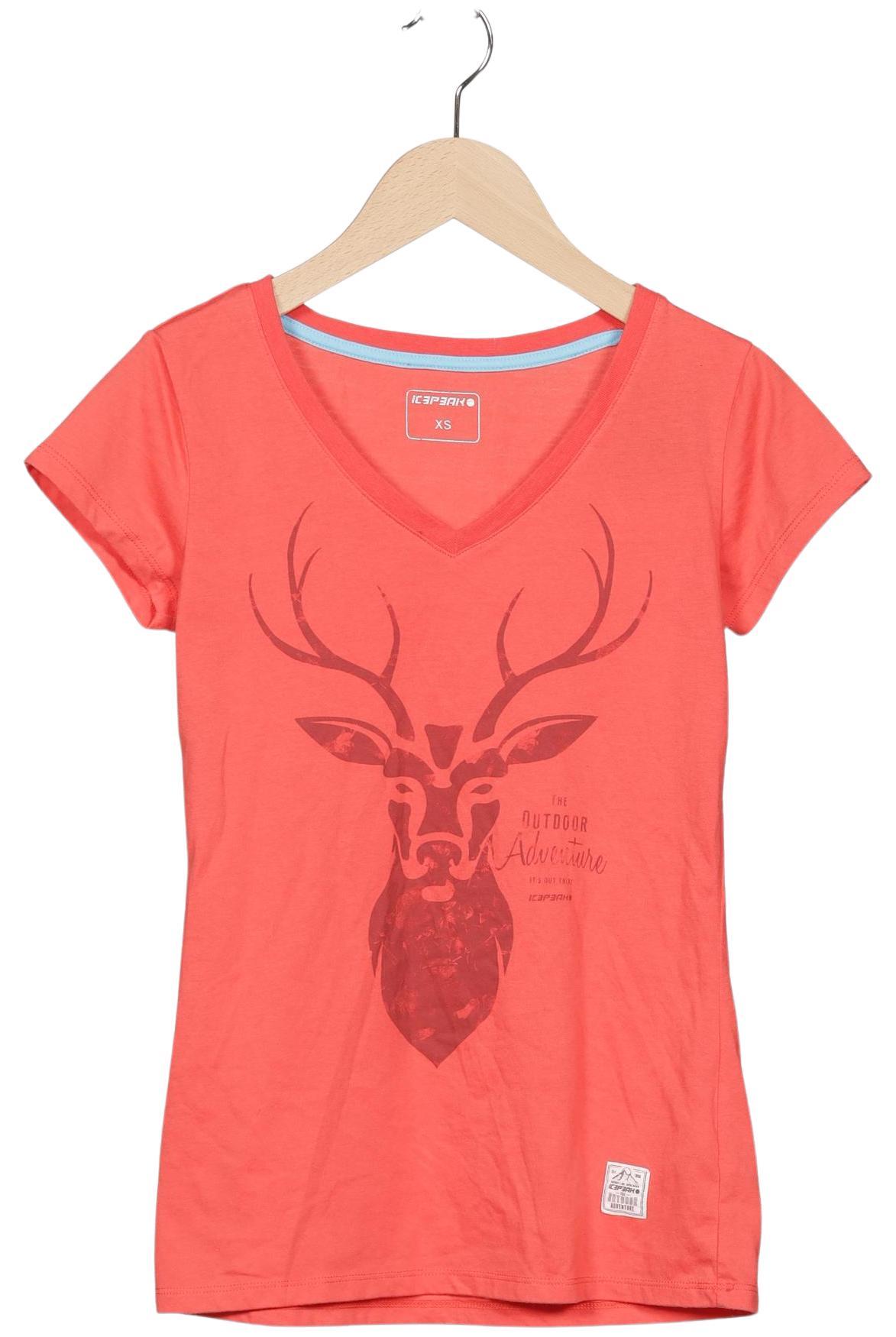 

Icepeak Damen T-Shirt, rot, Gr. 34