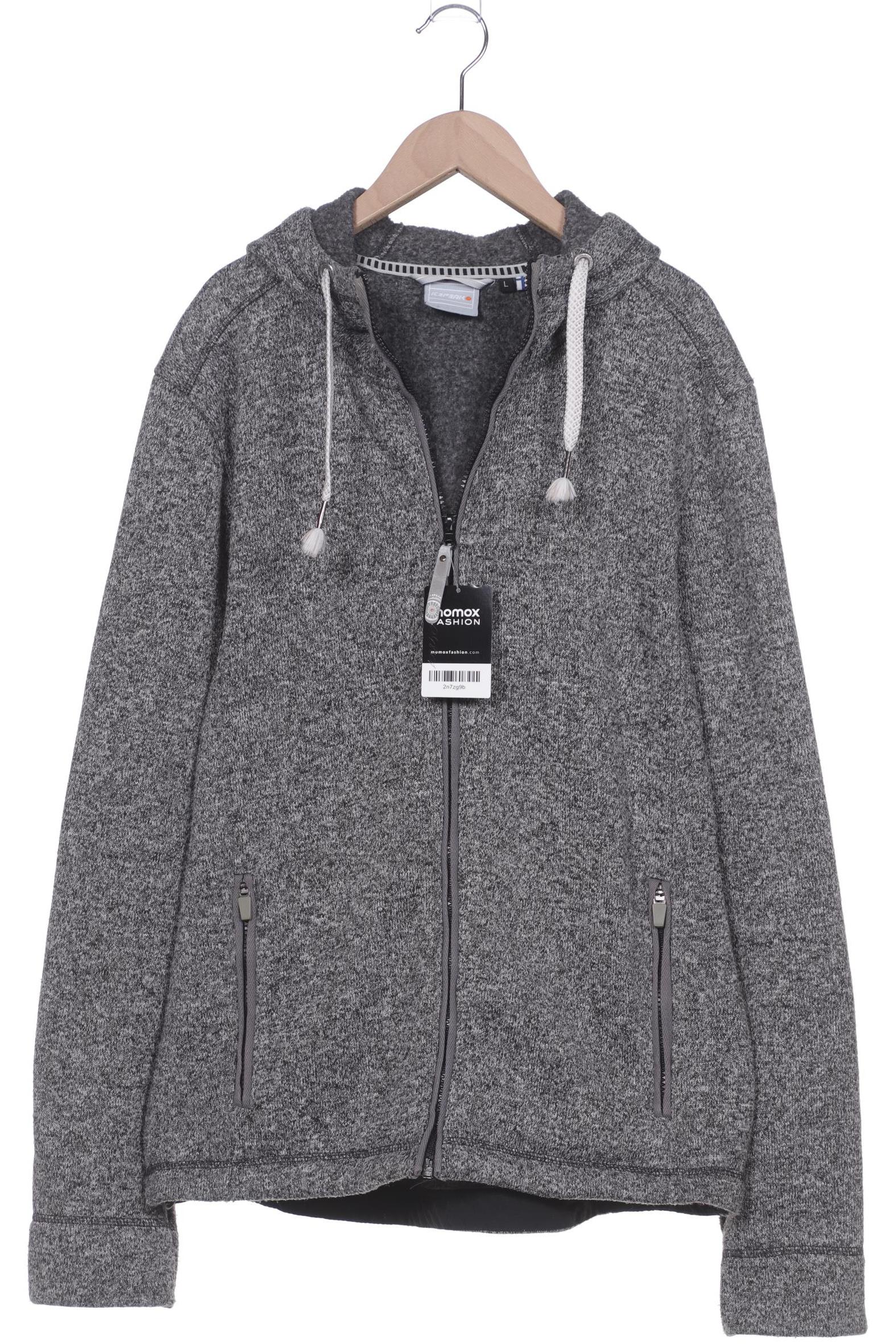 

Icepeak Herren Kapuzenpullover, grau, Gr. 52