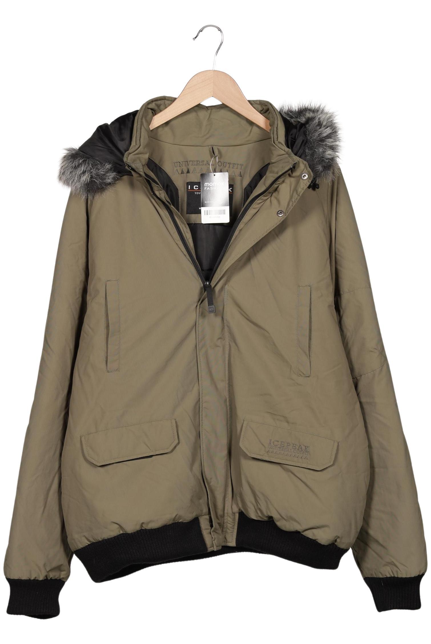 Thumbnail - Icepeak Herren Mantel, grün, Gr. 56