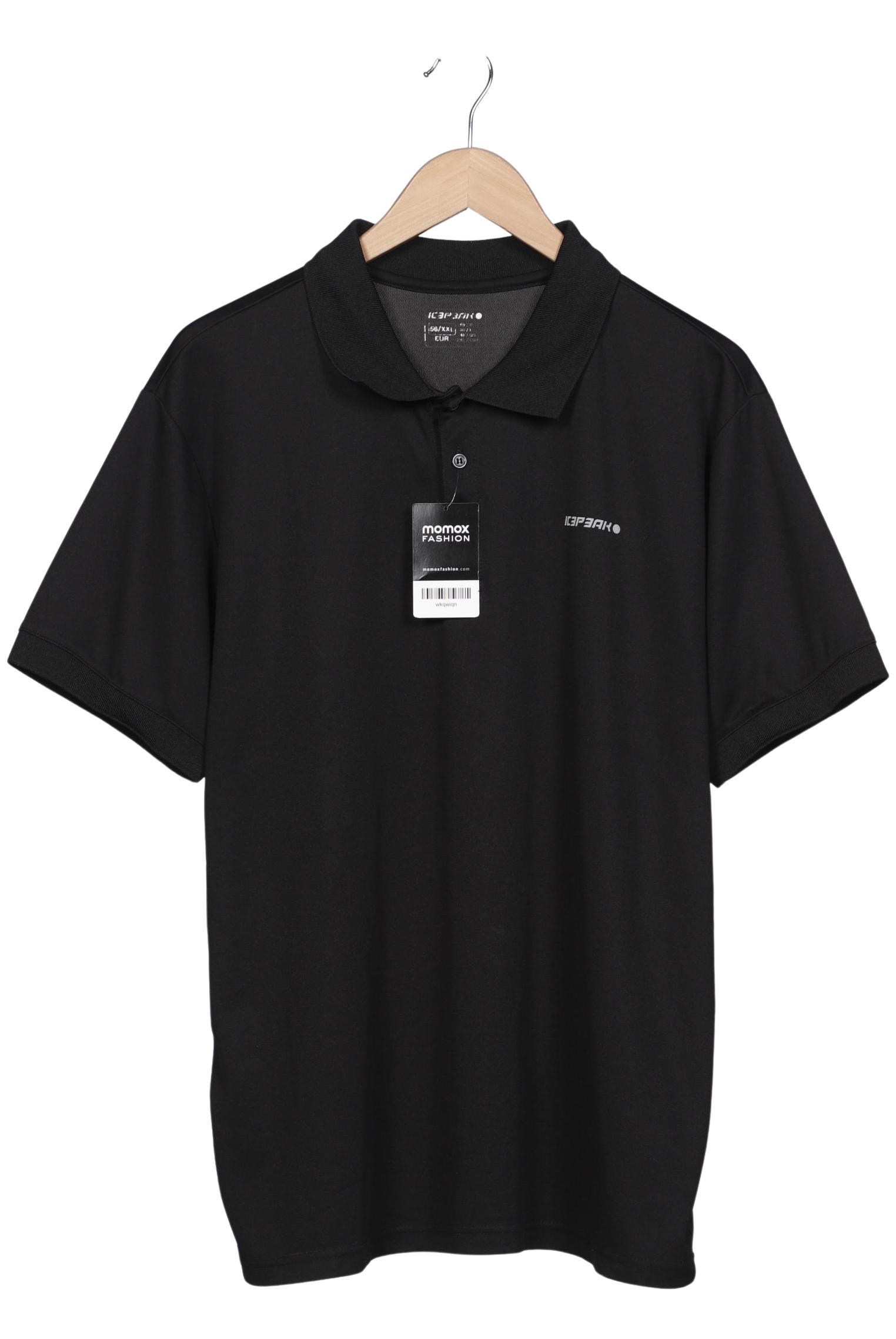 

Icepeak Herren Poloshirt, schwarz, Gr. 56