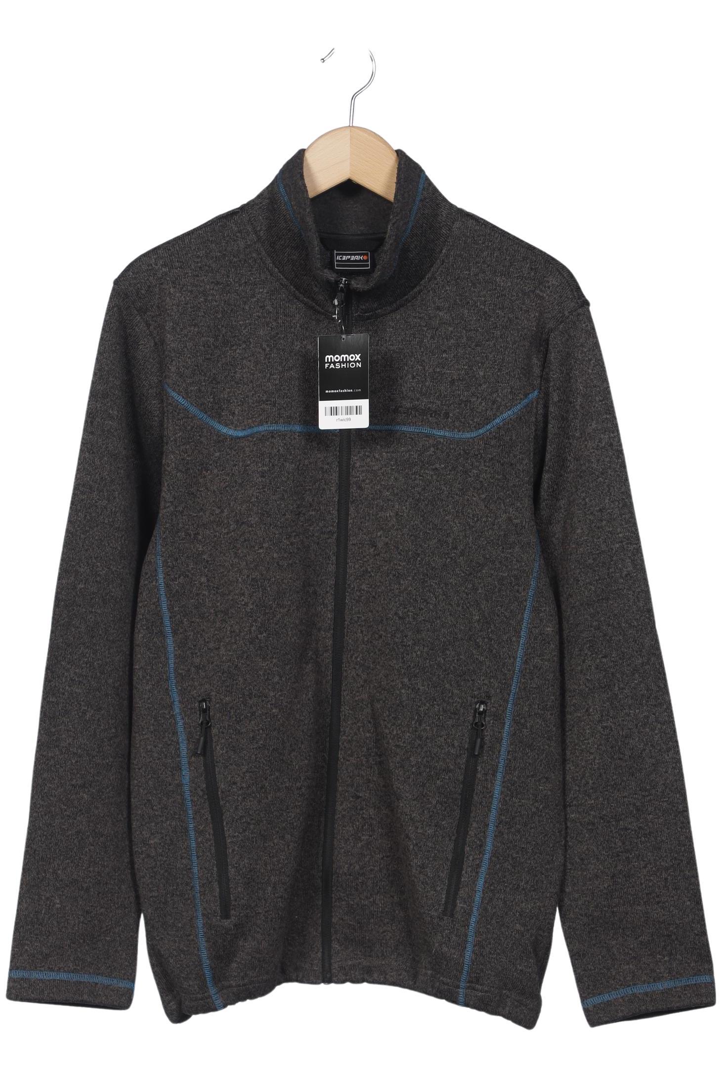 Thumbnail - Icepeak Herren Strickjacke, grau, Gr. 52
