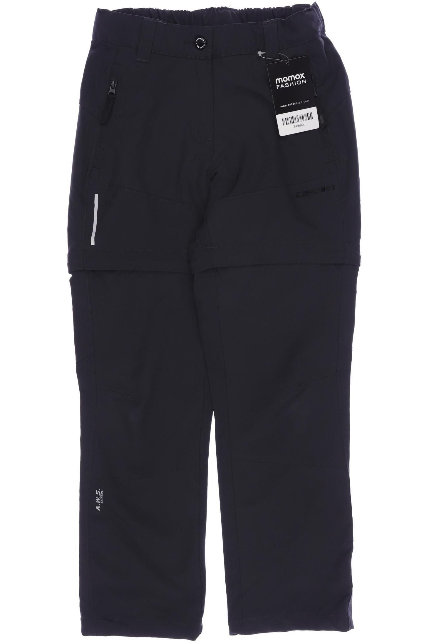 

ICEPEAK Jungen Stoffhose, schwarz